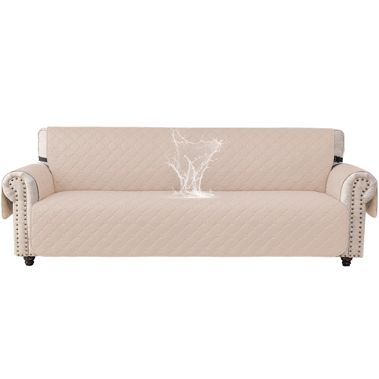 YSTYLE imperméable canapé 4 places Armchair couverture with Pockets Non Slip