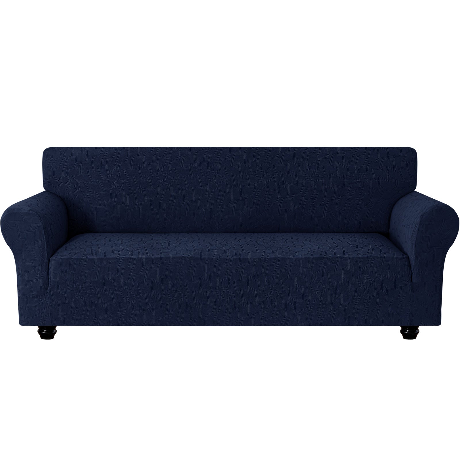 Ystyle Stretch 4 Seater Sofa Cover Jacquard Geometric Pattern-YSTYLE