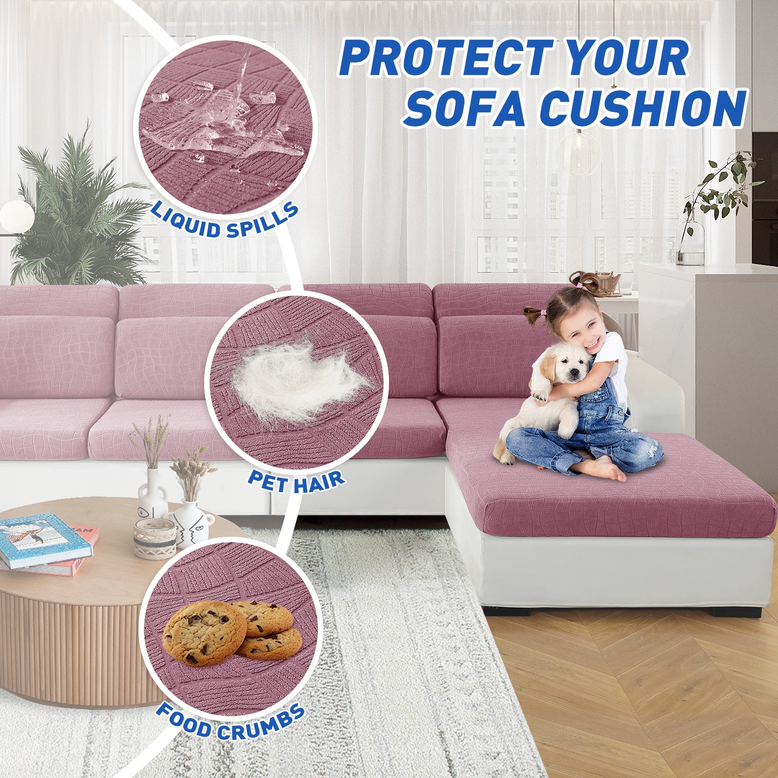 Copertura impermeabile e stretch per sedile del divano 1 posto Geometrica | YSTYLE