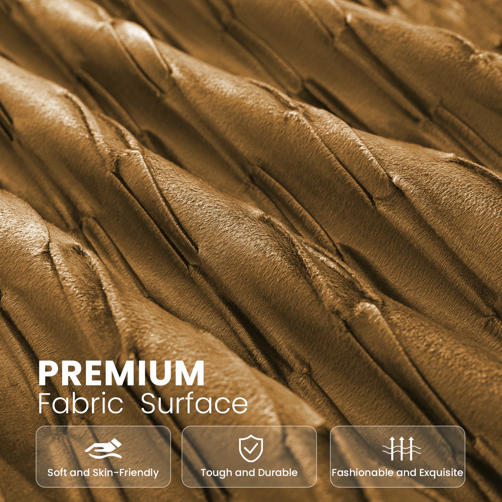 Ystyle Sofa Cushion Covers 40 x 40 cm Set of 2 Soft Velvet Sofa Cushion Covers Modern Bedroom Sofa Bed Invisible Zipper Washable Elegant Durable