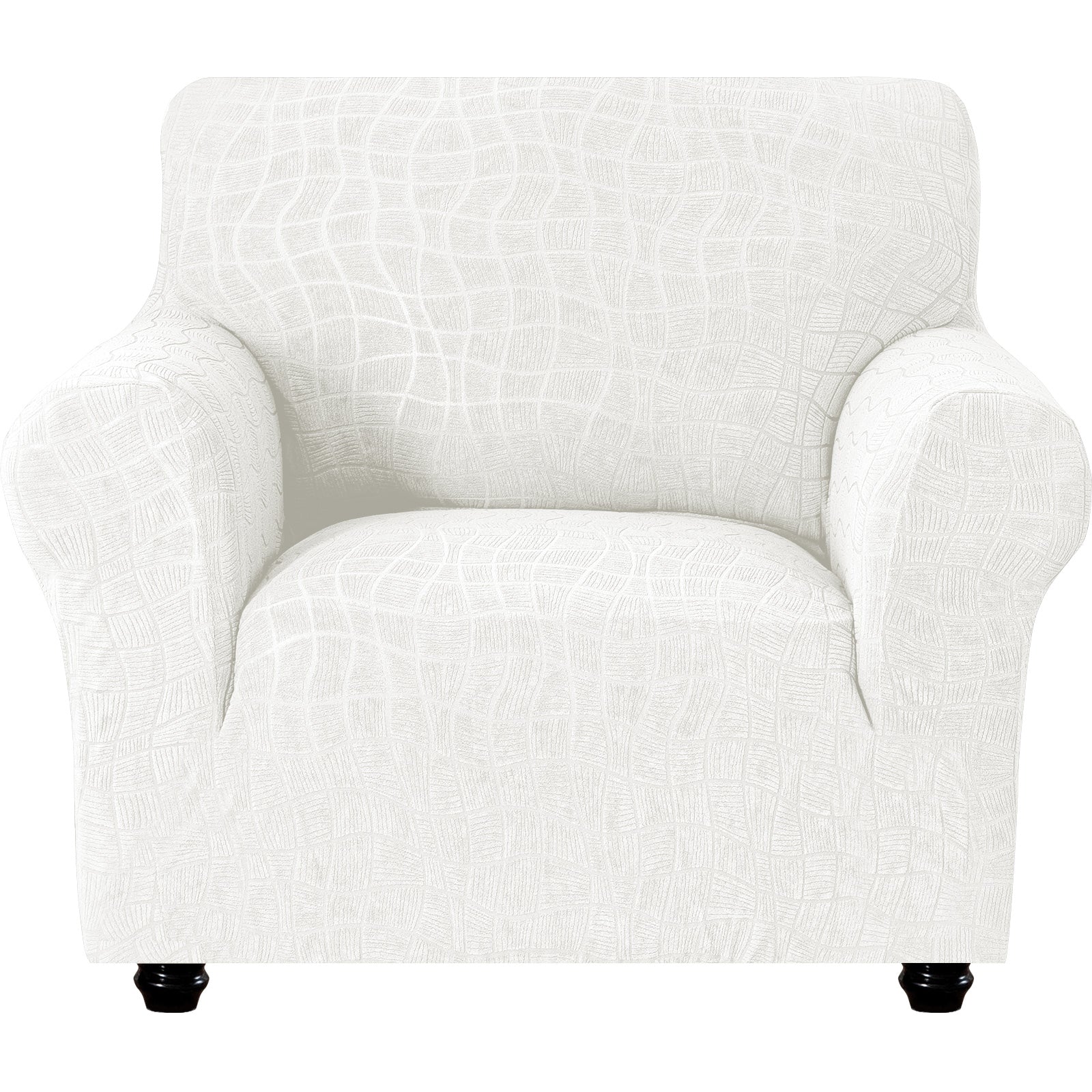 Ystyle Waterproof 1-Seater Sofa Cover with Armrests, Universal Elastic Sofa Protector, Washable Cat Scratch-Resistant Sofa Cover, Stain & Slip-Resistant Sofa Slipcover