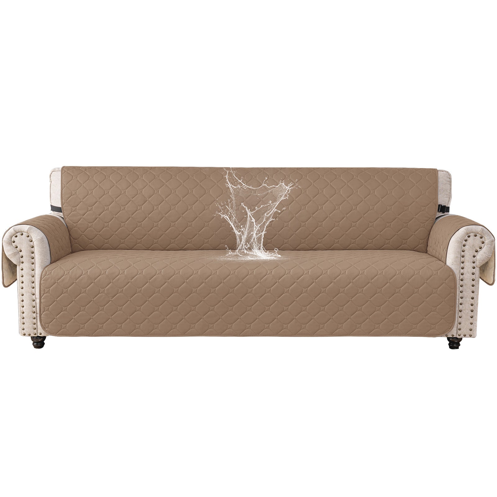 YSTYLE imperméable canapé 4 places Armchair couverture with Pockets Non Slip