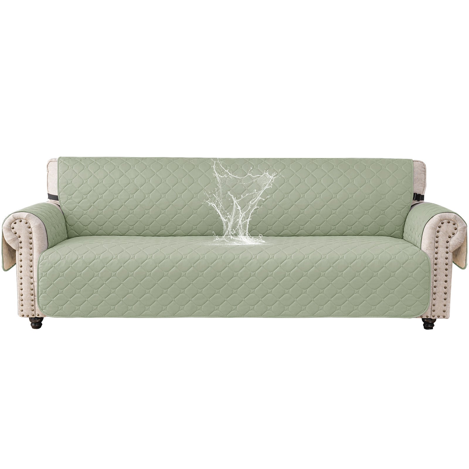 YSTYLE imperméable canapé 4 places Armchair couverture with Pockets Non Slip
