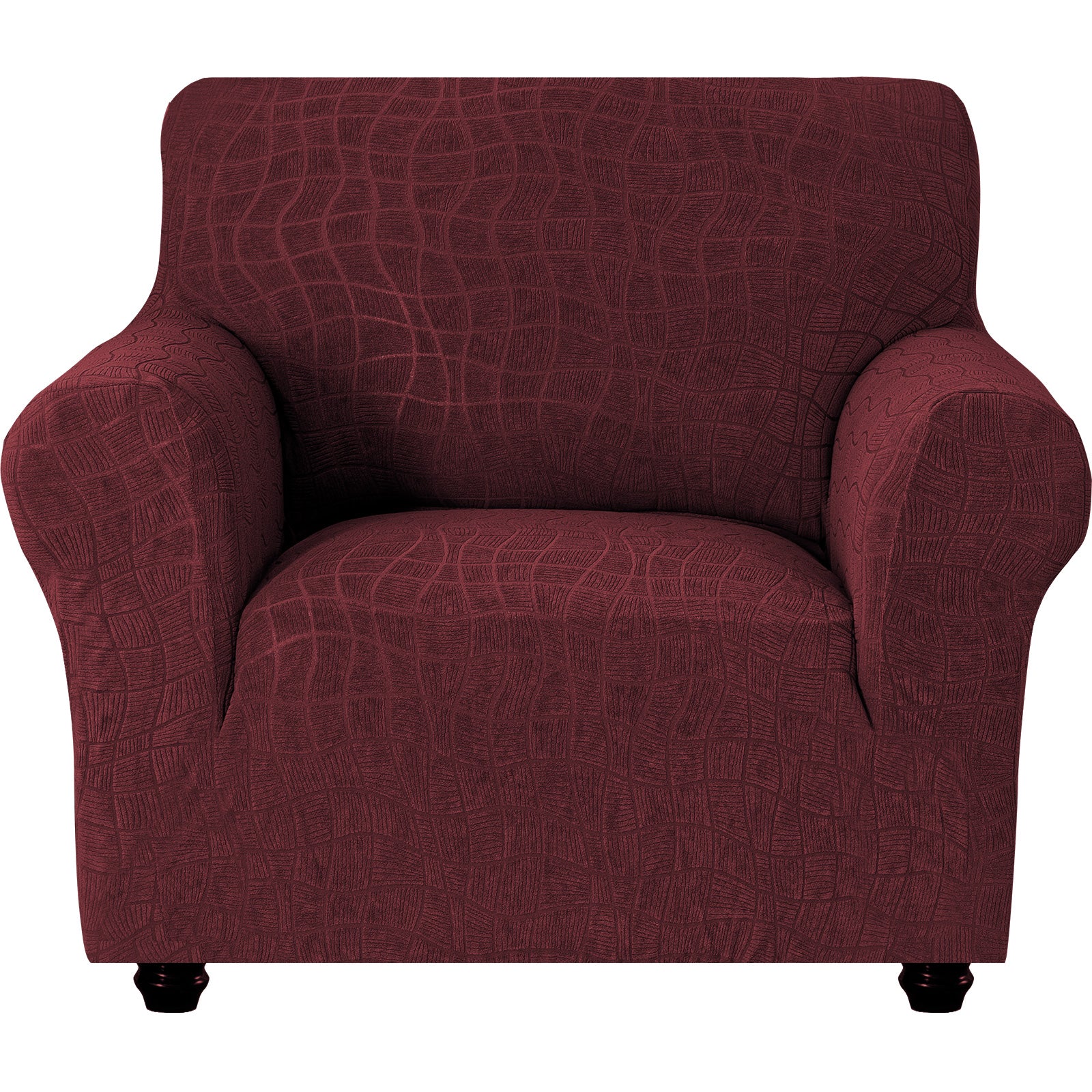 Ystyle Waterproof 1-Seater Sofa Cover with Armrests, Universal Elastic Sofa Protector, Washable Cat Scratch-Resistant Sofa Cover, Stain & Slip-Resistant Sofa Slipcover