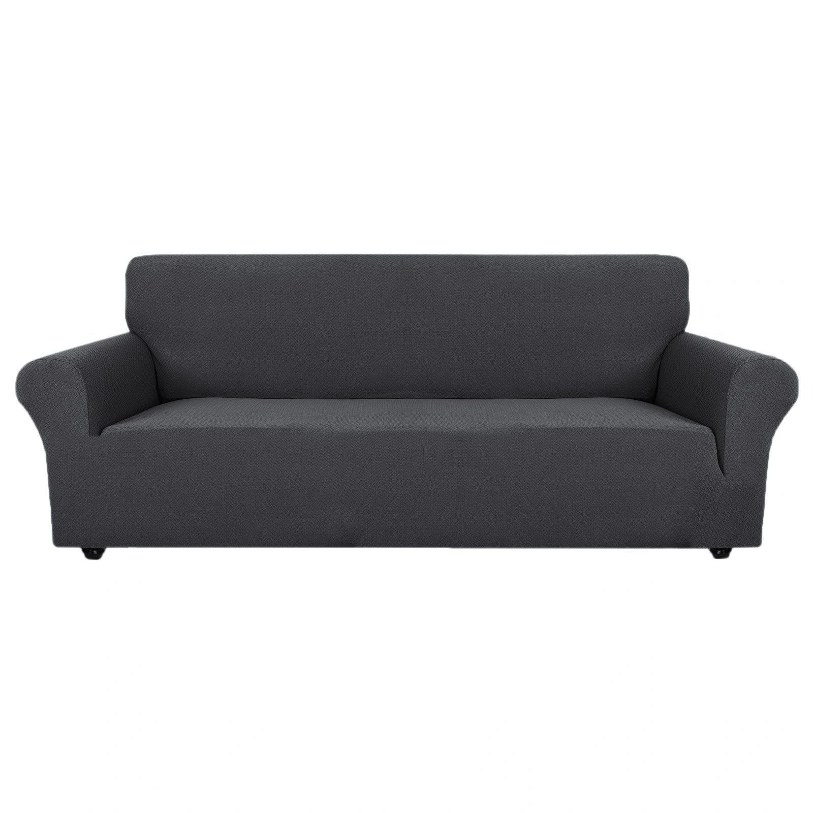 YSTYLE 4 Seater Sofa Cover – Stretch Jacquard, Anti-Slip, Cat-Proof, Washable, Full Cover-Knot