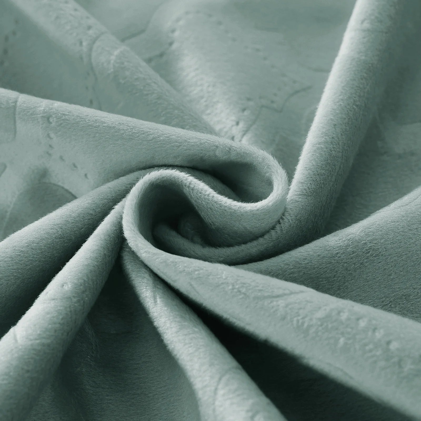 YSTYLE Velvet Sofa Cushion Covers, Decorative Throw Pillow Covers, 2 pcs, Hidden Zipper-Gourd Shape