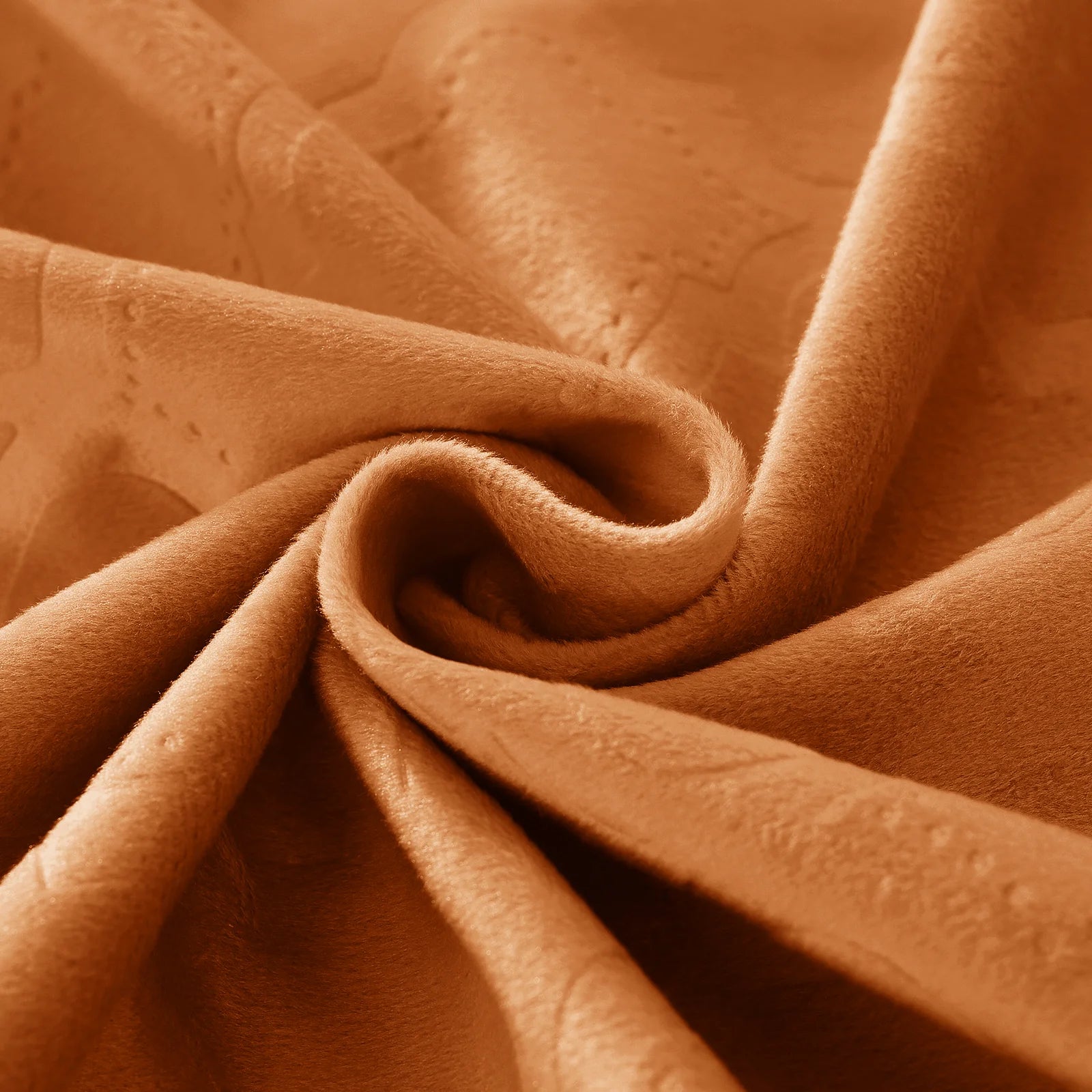 YSTYLE Velvet Sofa Cushion Covers, Decorative Throw Pillow Covers, 2 pcs, Hidden Zipper-Gourd Shape