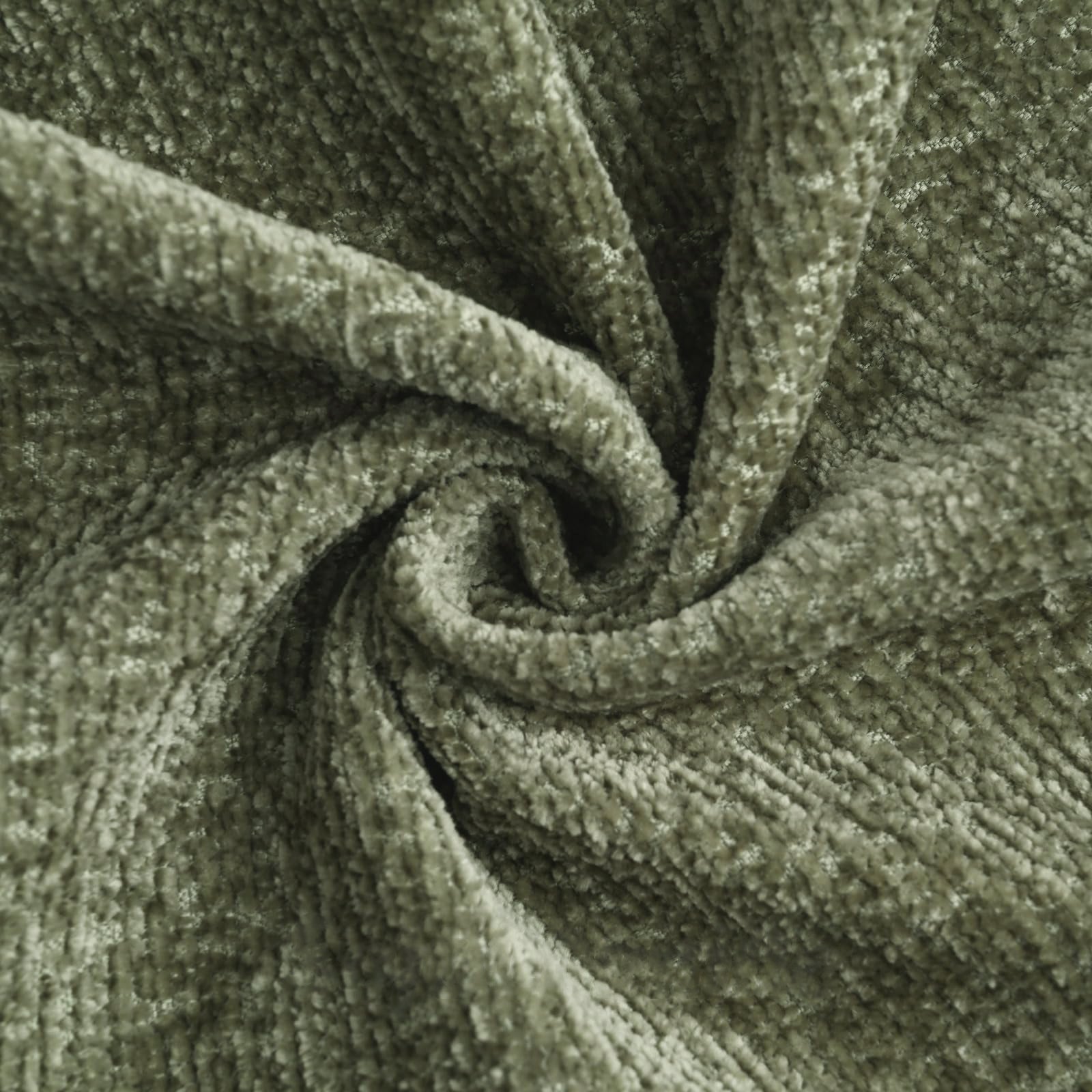 Ystyle Chenille Sofa Cushion Covers 60 x 60 cm, 2 Pieces, Soft Durable Heart-Shaped Cushion Cover, Decorative Elegant Pillow Case for Living Room