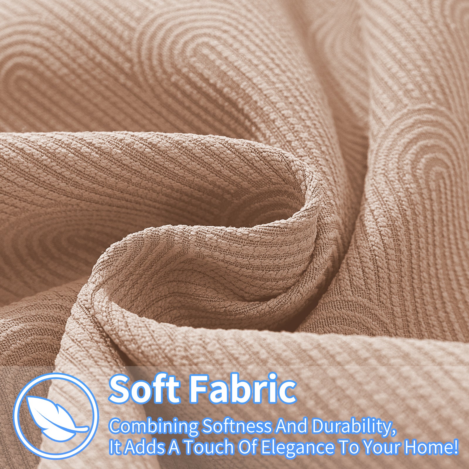 Ystyle Cushion Covers, 50 x 50 cm, Set of 2, Cushions for Sofa with Invisible Zip, Soft Cushion Cover, Modern, Washable, for Chair Bed, Living Room, Bedroom