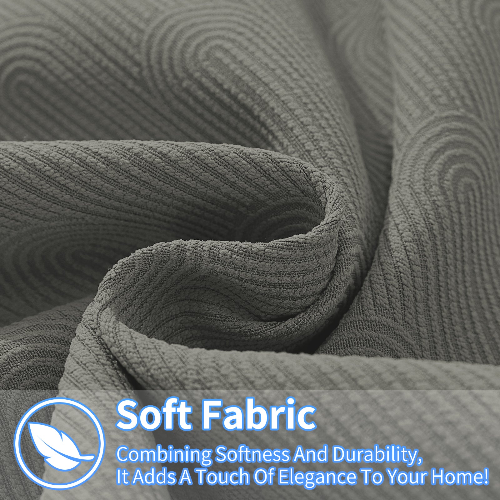 Ystyle Cushion Covers, 50 x 50 cm, Set of 2, Cushions for Sofa with Invisible Zip, Soft Cushion Cover, Modern, Washable, for Chair Bed, Living Room, Bedroom