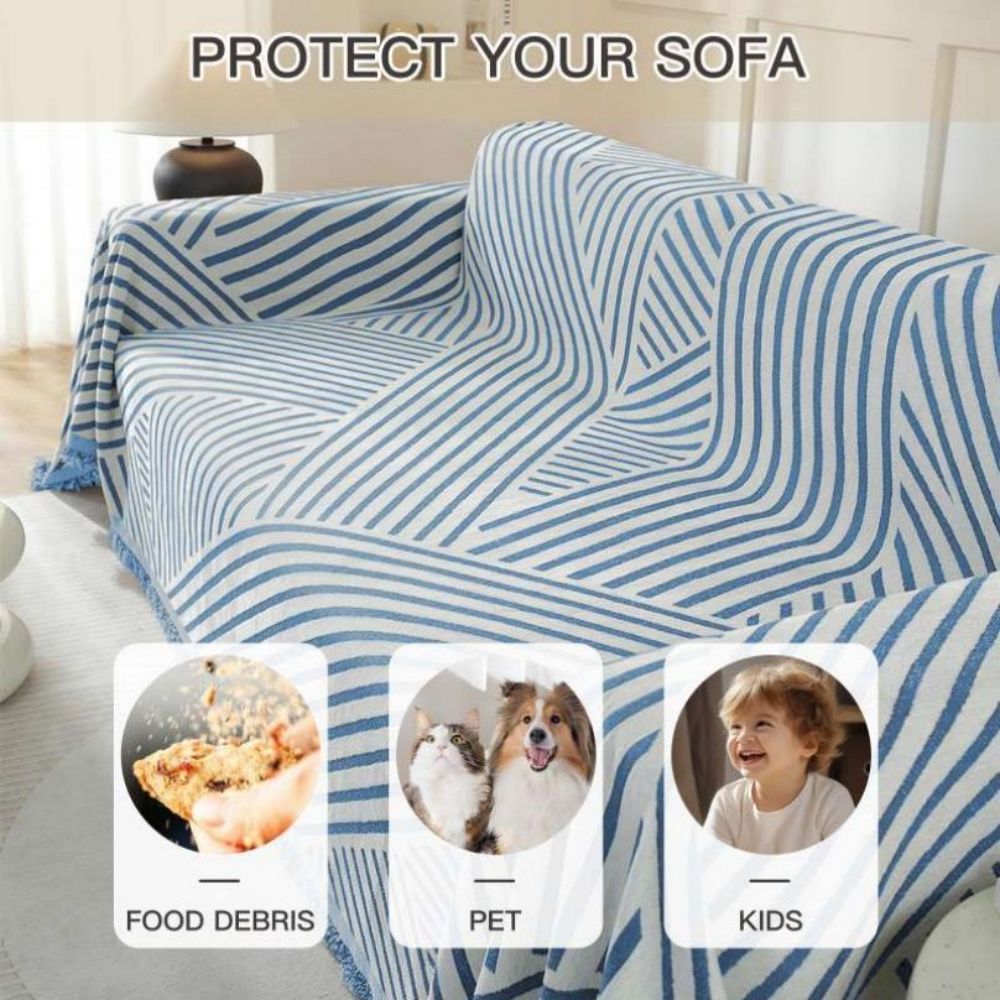 YSTYLE 2 Seater canapé couverture Throw 180x280CM Stain Resistant