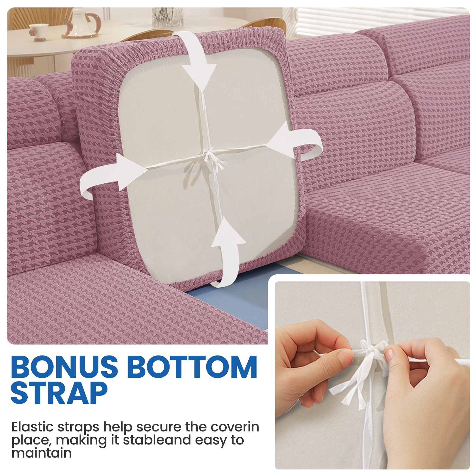Ystyle Stretch Sofa Seat Cover 3 Seater New Pattern-YSTYLE