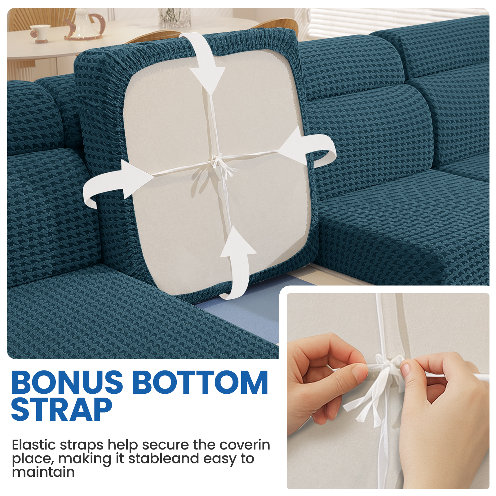 Ystyle Stretch Sofa Seat Cover 3 Seater New Pattern-YSTYLE