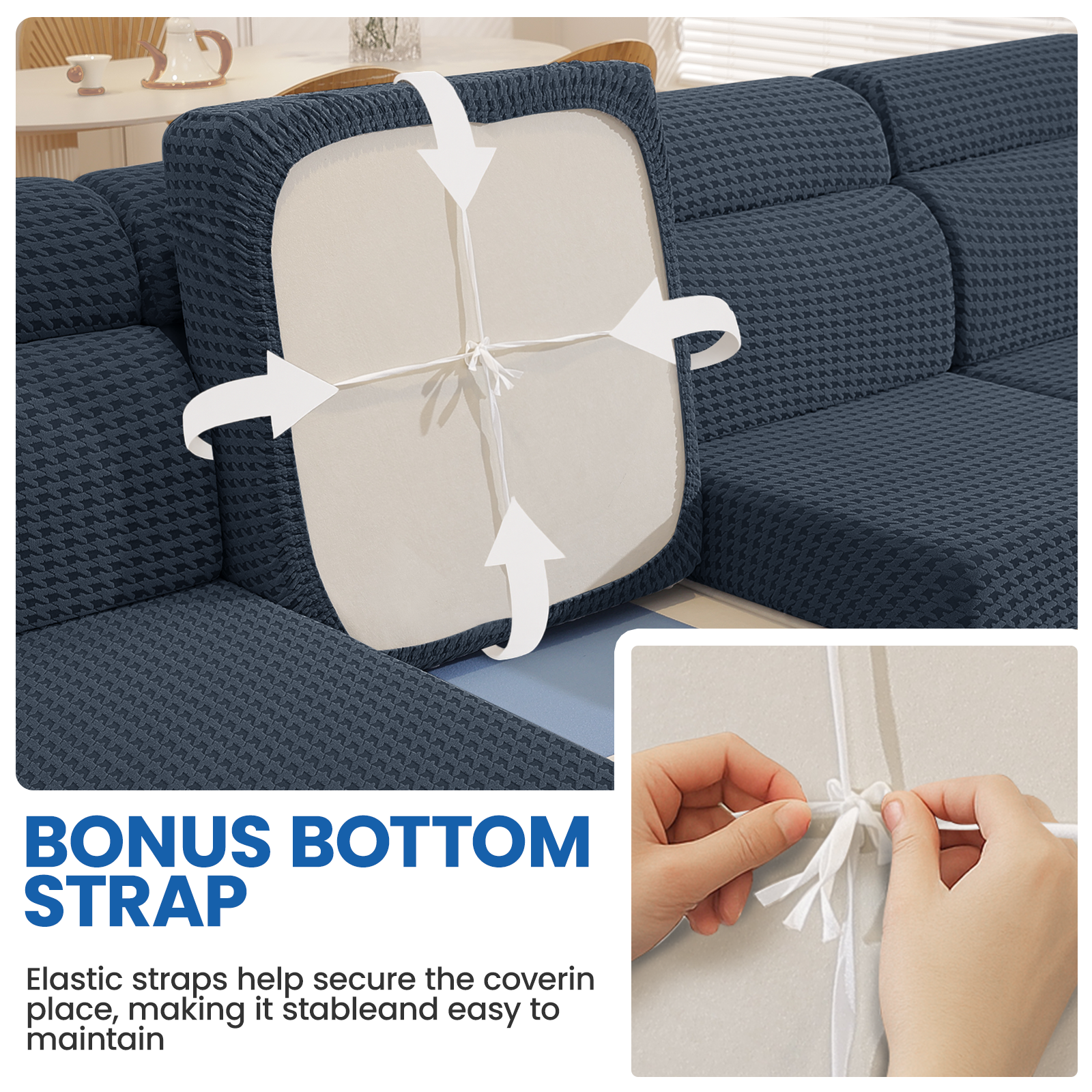 Ystyle Stretch Sofa Seat Cover 3 Seater New Pattern-YSTYLE