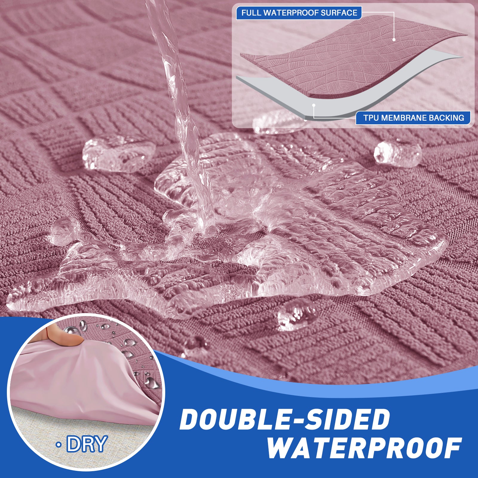 Copertura impermeabile e stretch per sedile del divano 1 posto Geometrica | YSTYLE