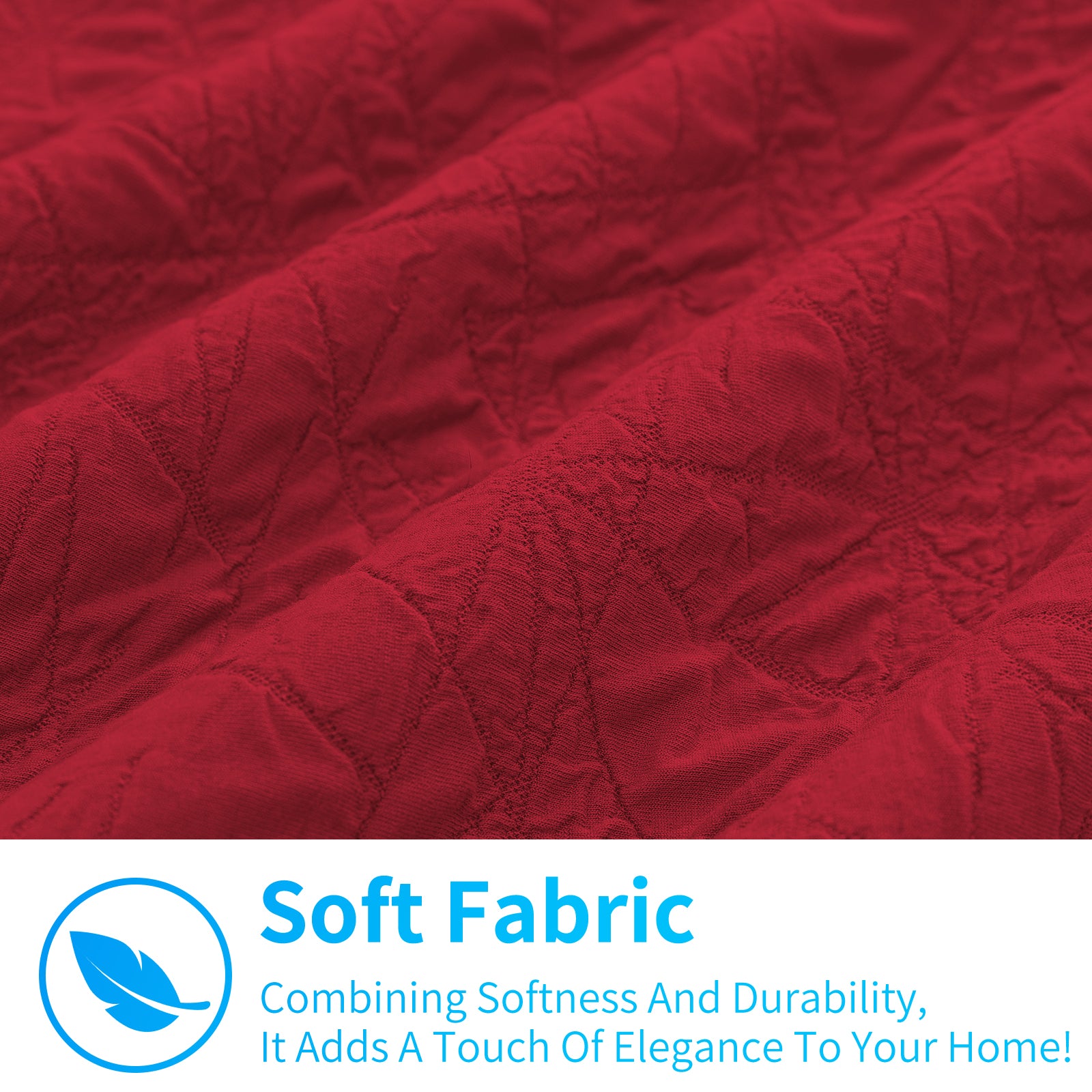 Ystyle 2 Pieces Sofa Cushion Covers 50 x 50 cm, Cushion Covers with Invisible Zipper, Square Pillowcases, Modern Sofa Pillowcases, for Living Room Bedroom Balcony Outdoor