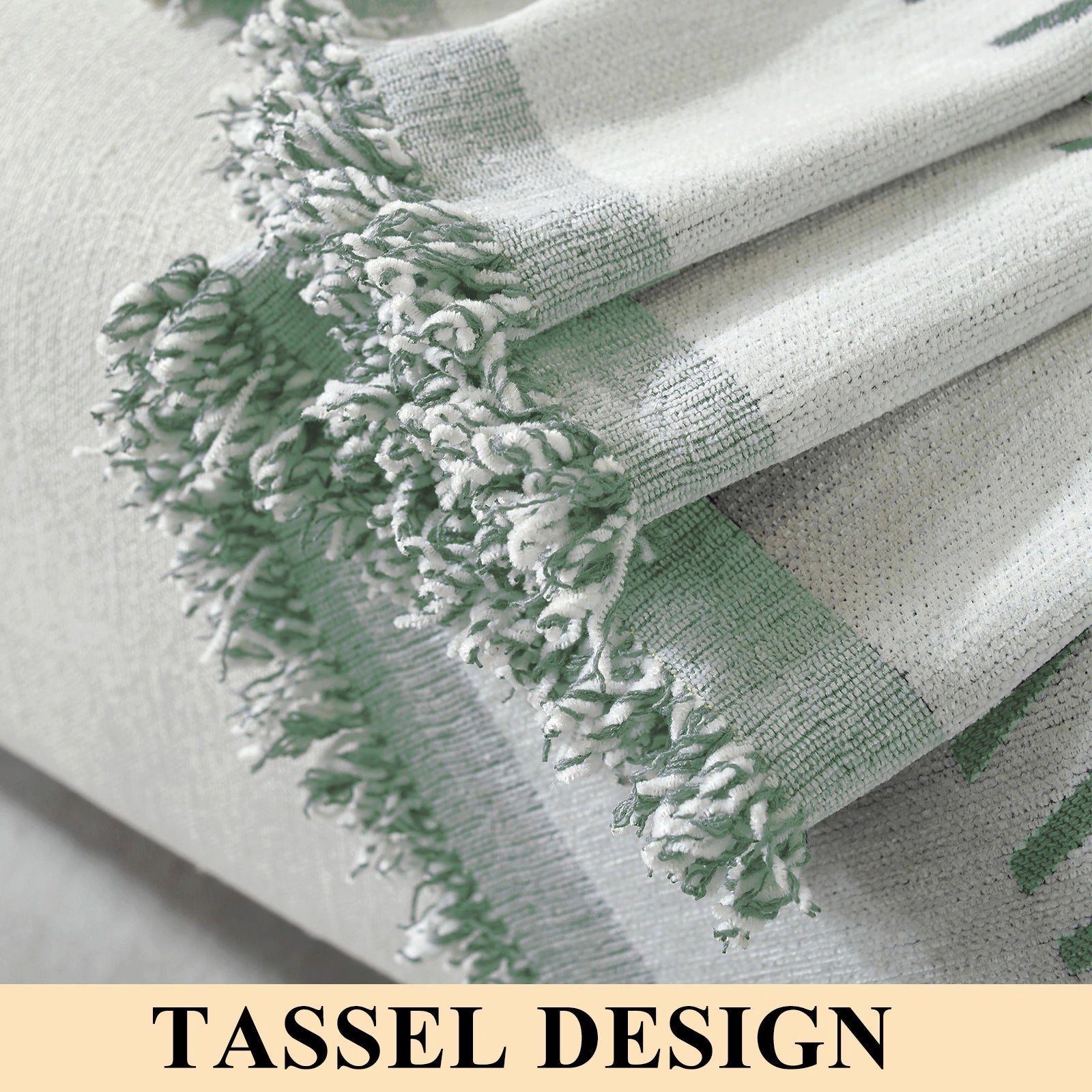 YSTYLE 1 Seater Sofa Blanket ,Soft Polyester, Washable, Multi-Purpose Use-Line Wave