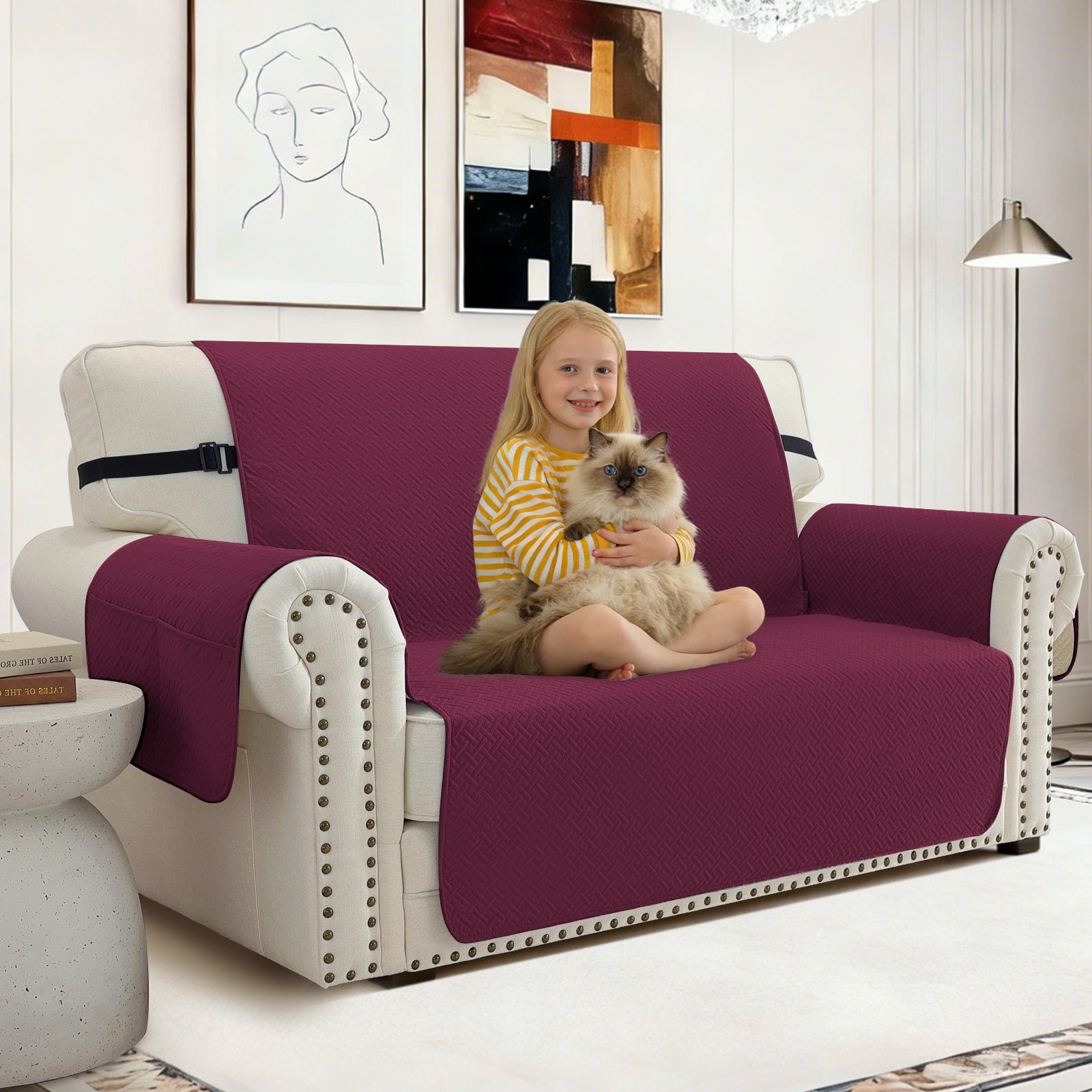 YSTYLE Manta Funda Sofá Universal 2 Plazas Suave 180x280 CM