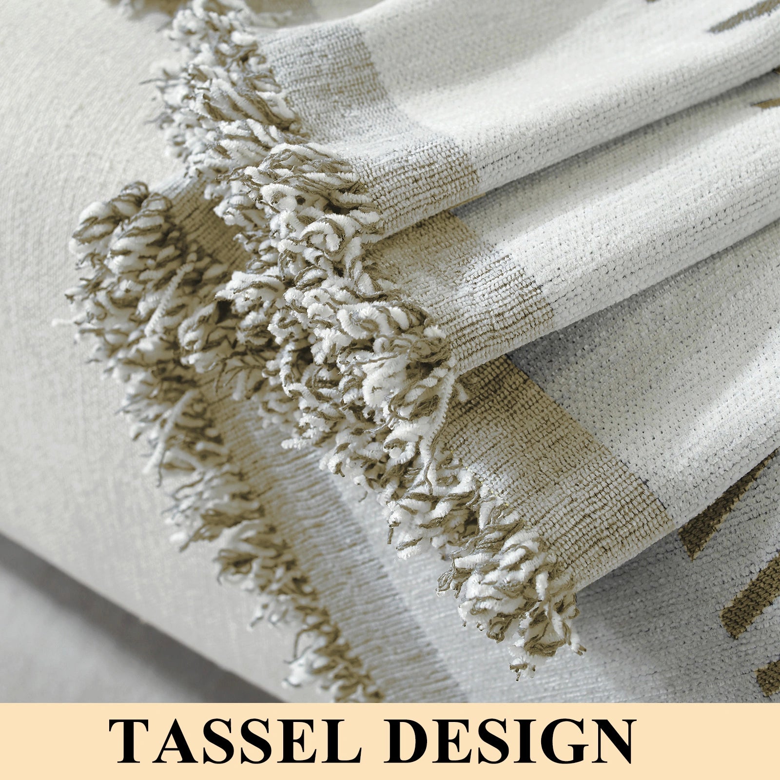 YSTYLE 1 Seater Sofa Blanket ,Soft Polyester, Washable, Multi-Purpose Use-Line Wave