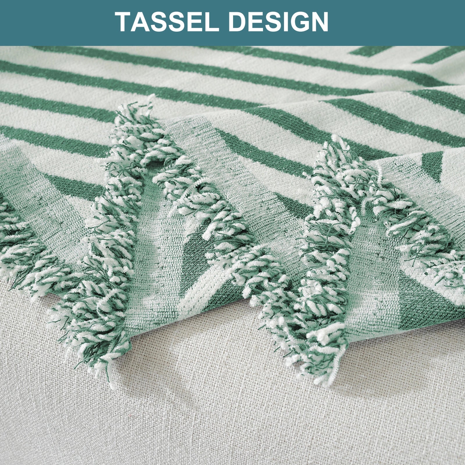 YSTYLE 3 Seater Sofa Blanket,Full Coverage,Stain-Resistant,All-Season Design-Line Crossing