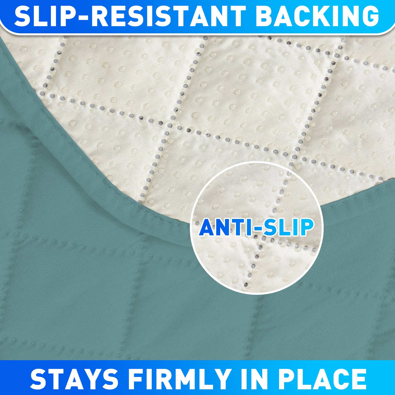 Waterproof 1 Seater Armchair Cover with Non-Slip Backing and Pockets