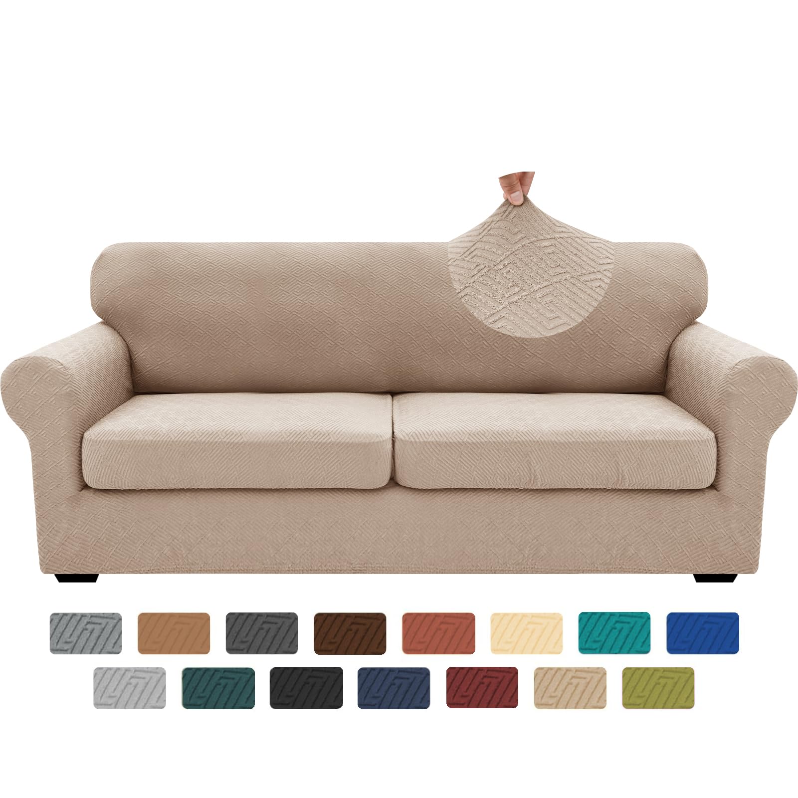 Ystyle Sofa Cover Non-slip Couch Cover Furniture Protector for Pets