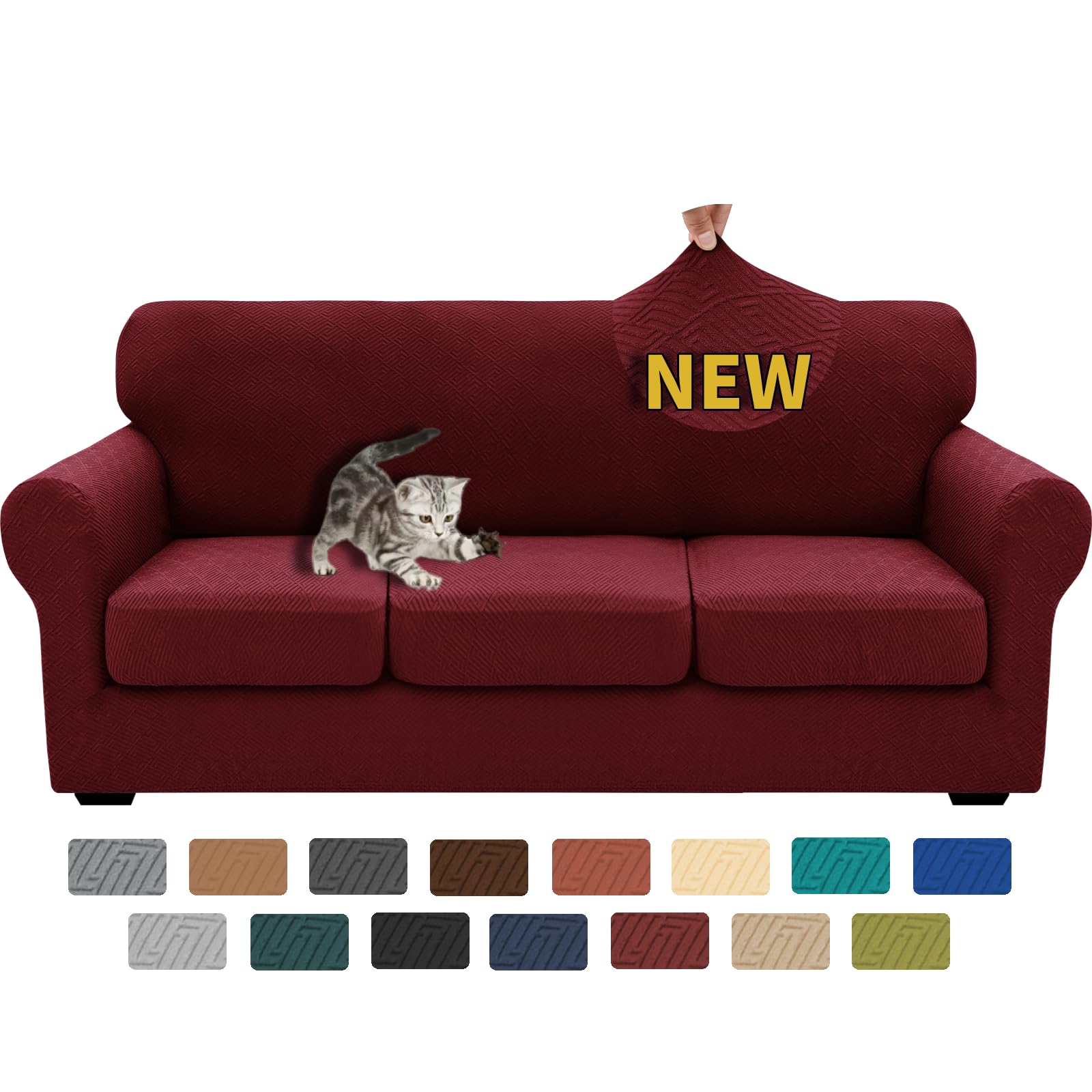 Ystyle Sofa Cover Non-slip Couch Cover Furniture Protector for Pets