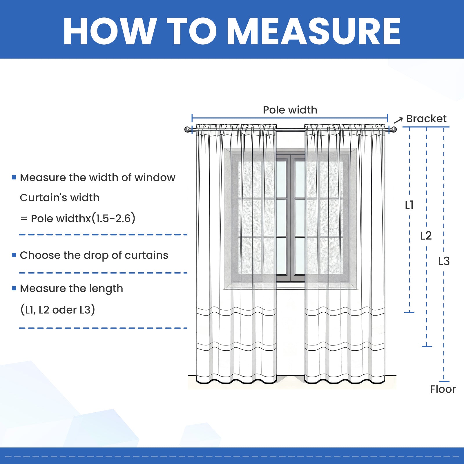 Ystyle 2 Panels Set Semi-Sheer Indoor Curtains, 70x120cm, Classic Lace Voile Curtains with Rod Pocket