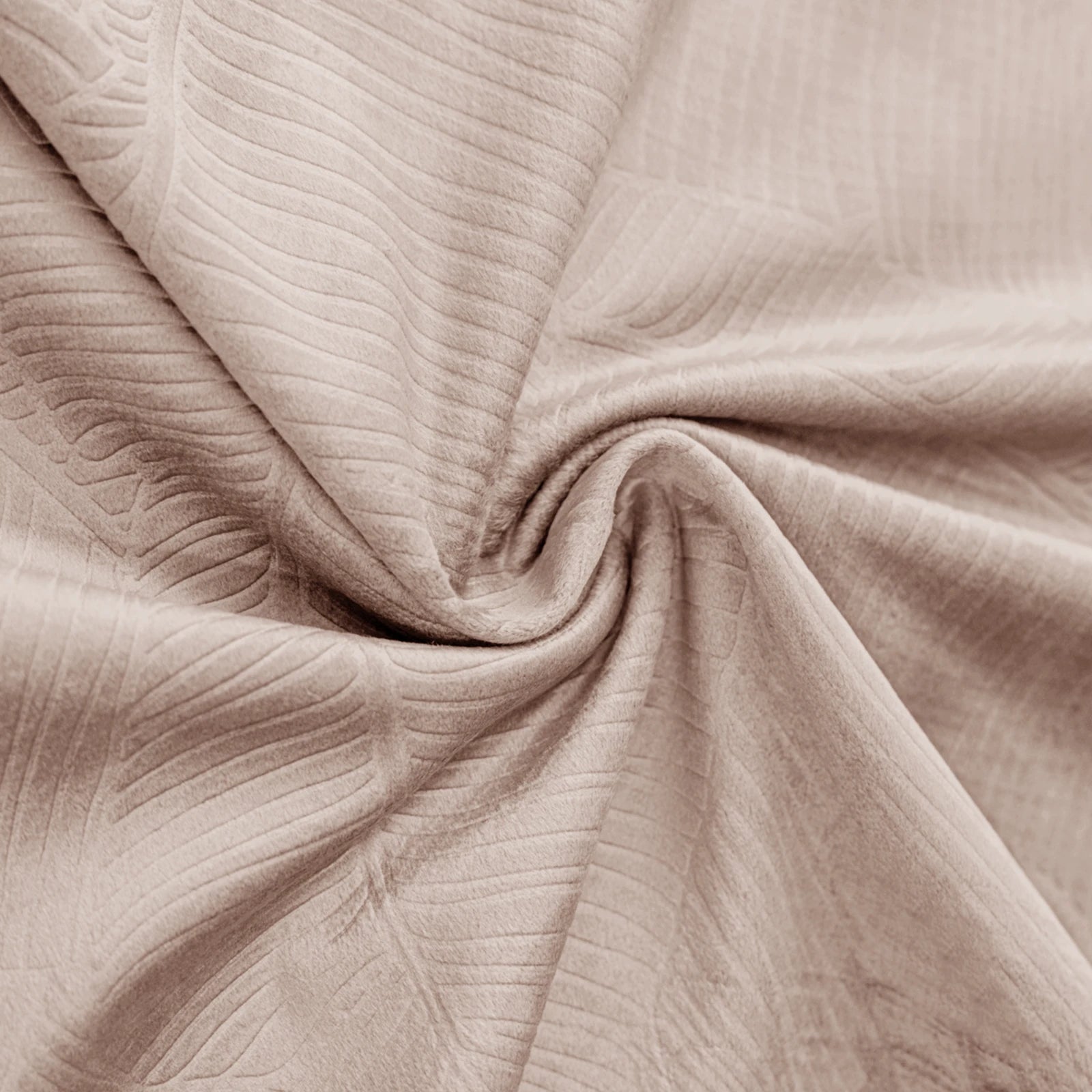 YSTYLE Velvet Sofa Cushion Covers, Decorative Throw Pillow Covers, 2 pcs, Hidden Zipper-Leaf Shape