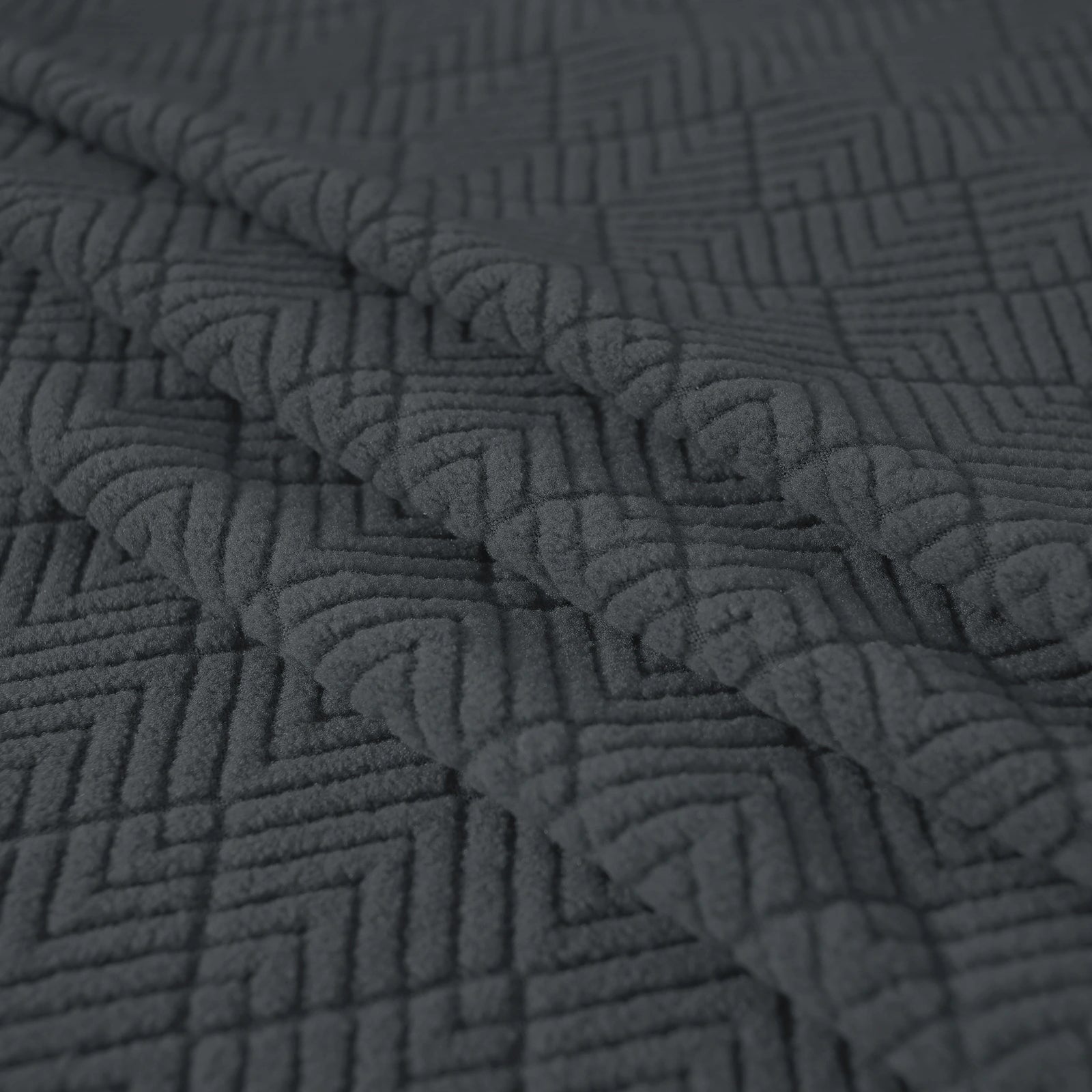 Tapete para asiento de sofá de 3 plazas YSTYLE - Ajuste elástico, uso universal, antideslizante, resistente a arañazos, diseño geométrico - Romboide