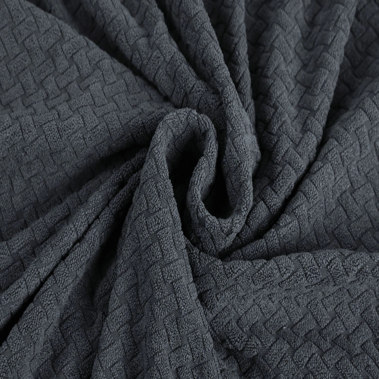 YSTYLE 4 Seater Sofa Cover – Stretch Jacquard, Anti-Slip, Cat-Proof, Washable, Full Cover-Knot