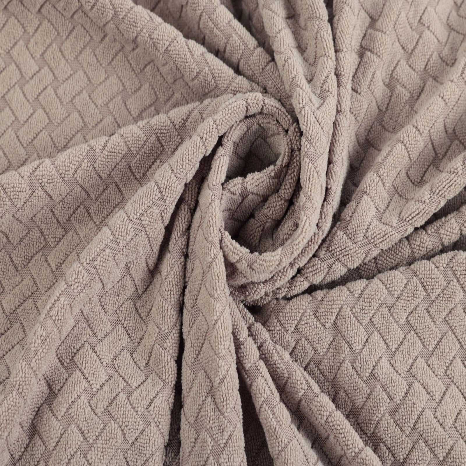 YSTYLE 1 Seater Sofa Cover – Stretch Jacquard, Anti-Slip, Cat-Proof, Washable, Full Cover-Knot