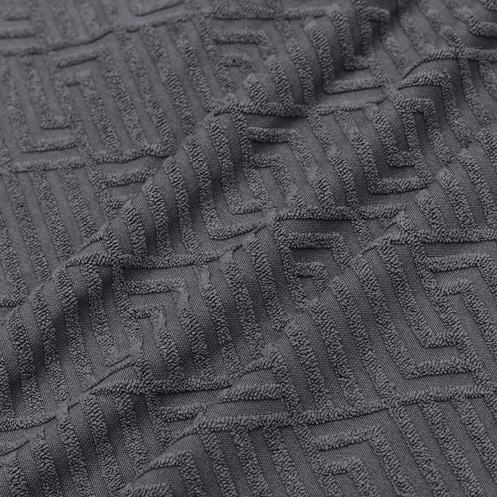 YSTYLE Stretch 2 Seater Sofa Cover with Armrests Geometric Jacquard Pattern-YSTYLE