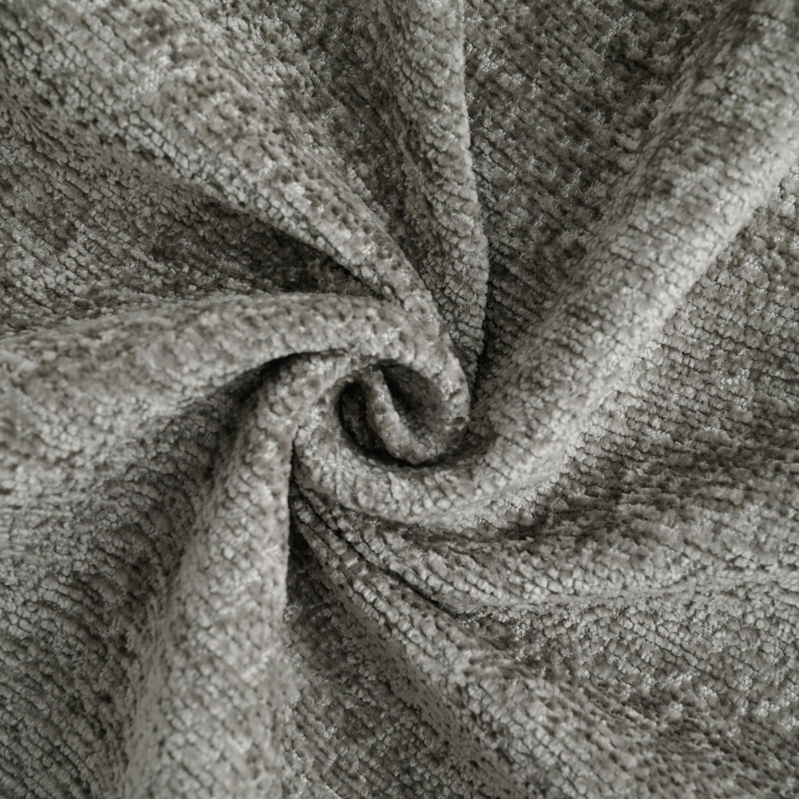 Ystyle Chenille Sofa Cushion Covers 60 x 60 cm, 2 Pieces, Soft Durable Heart-Shaped Cushion Cover, Decorative Elegant Pillow Case for Living Room