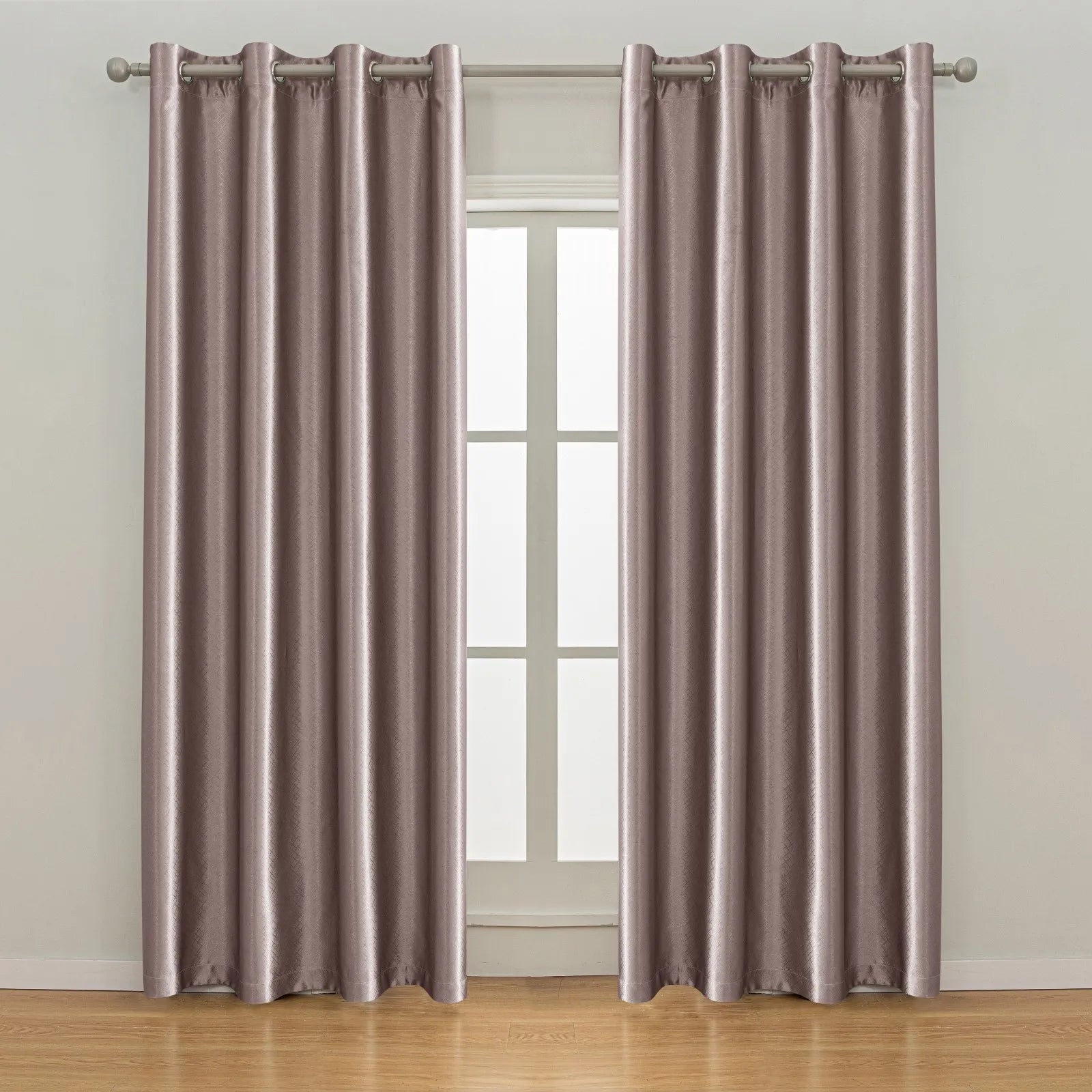 YSTYLE Indoor 2 pcs - Modern Blackout CurtainsBlackout Glossy