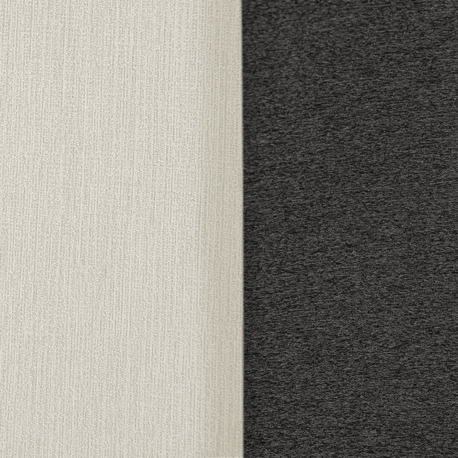 Ystyle 2 Pieces Linen Blackout Curtains 140x180 cm Thermal