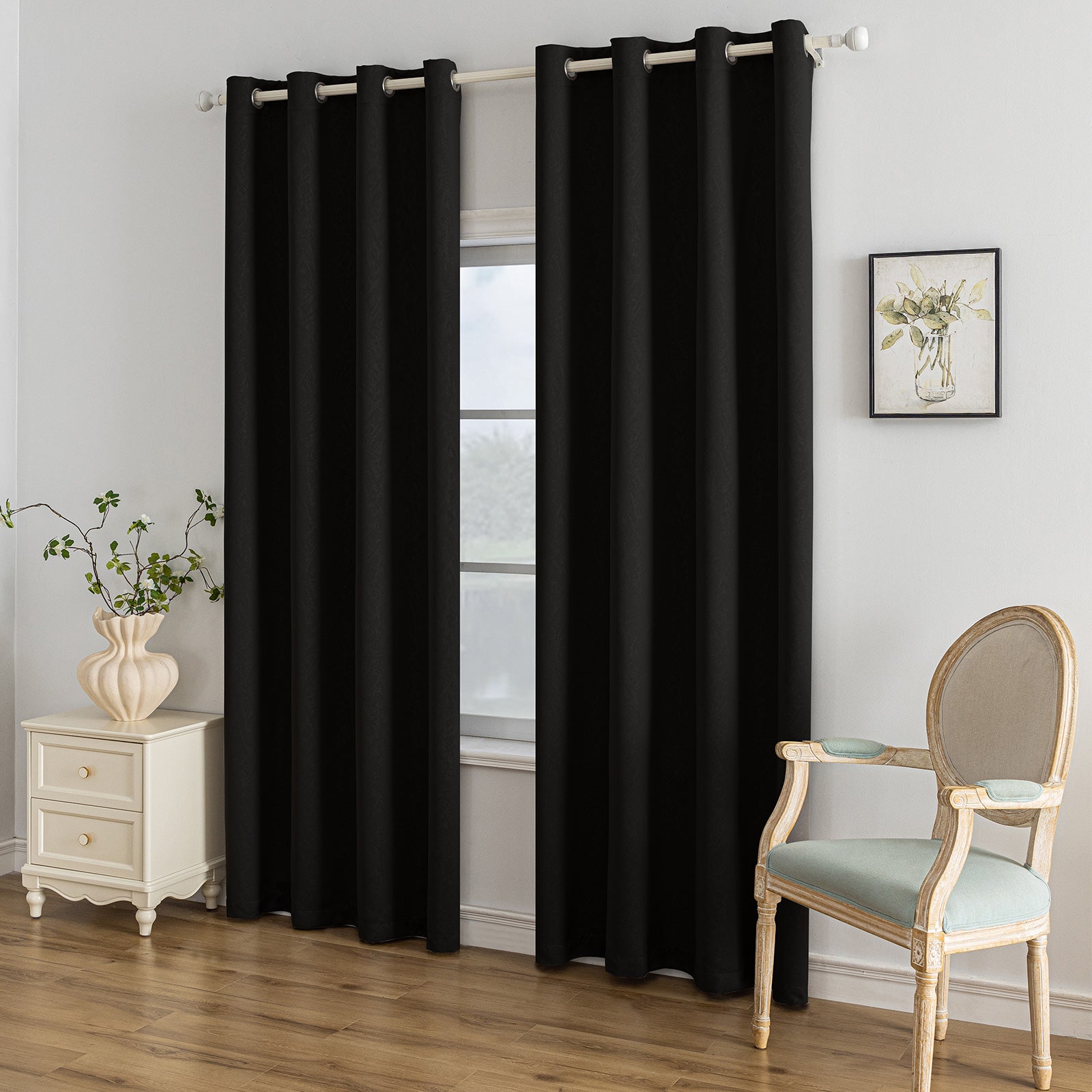 YSTYLE 2 Pezzi Tende Oscuranti Termiche Isolate Insonorizzanti