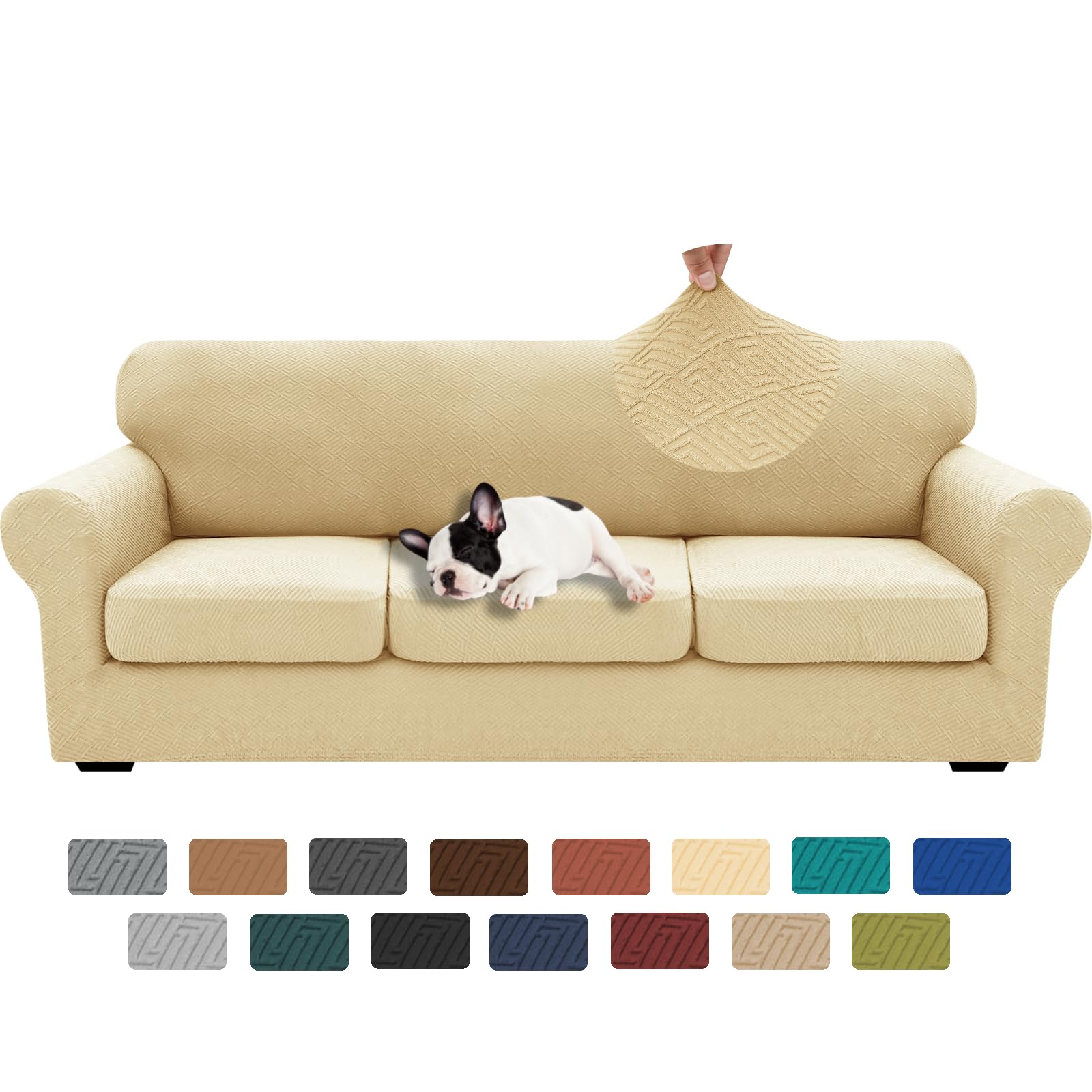 Ystyle Sofa Cover Non-slip Couch Cover Furniture Protector for Pets