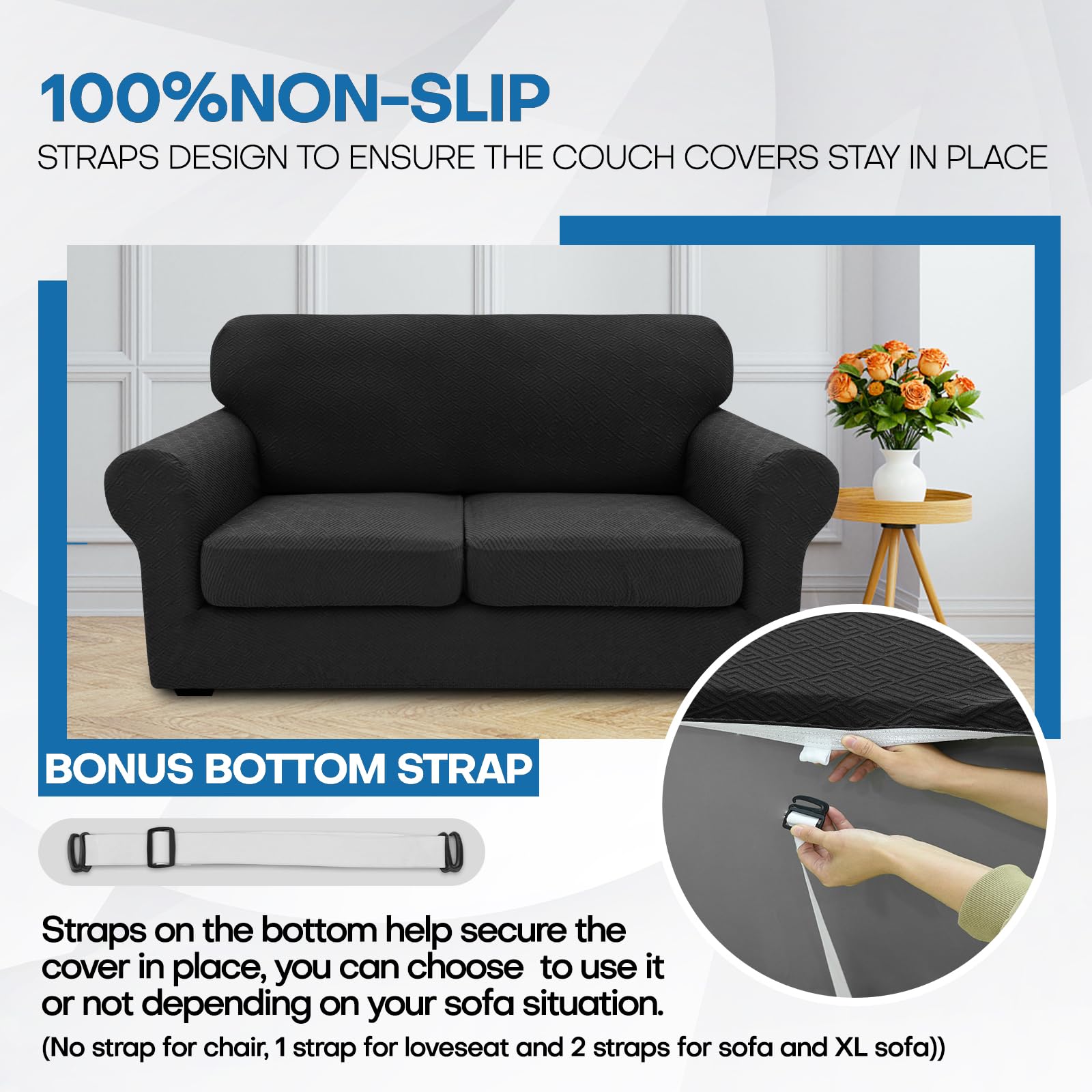 Ystyle Sofa Cover Non-slip Couch Cover Furniture Protector for Pets