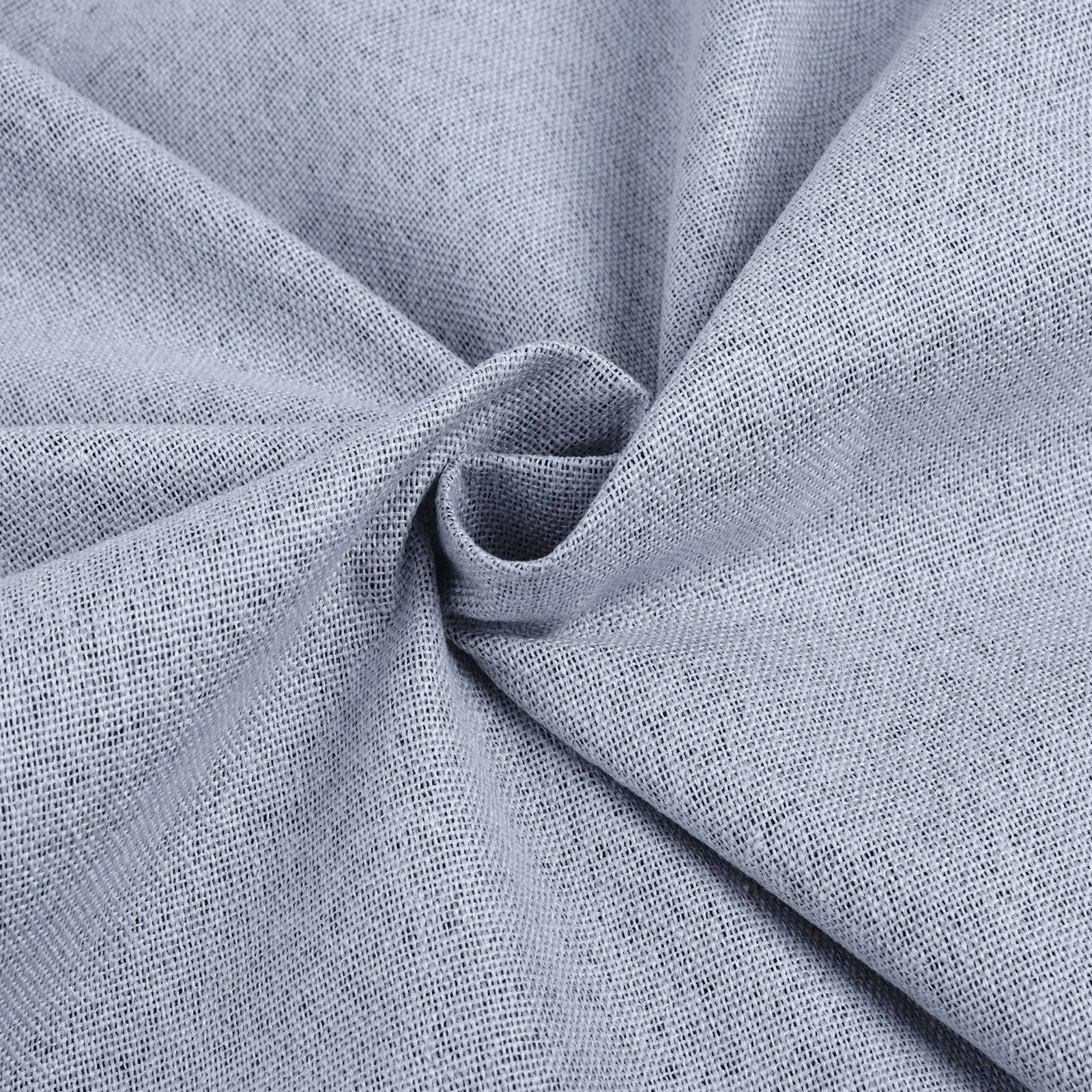 YSTYLE 2 pcs Linen-Effect Blackout Curtains – 100% Light Blocking, Thermal Insulated Drapes