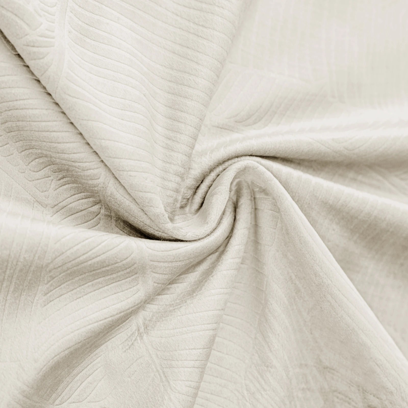 YSTYLE Velvet Sofa Cushion Covers, Decorative Throw Pillow Covers, 2 pcs, Hidden Zipper-Leaf Shape