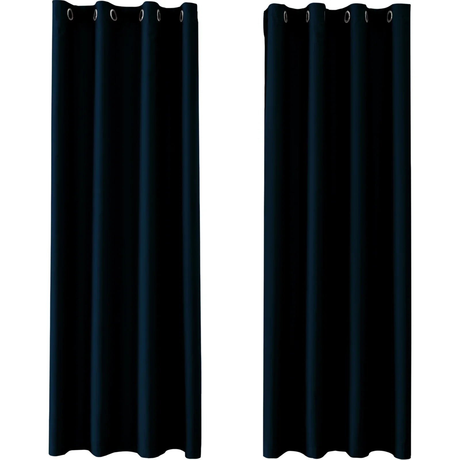 YSTYLE 2 Pieces Waterproof Blackout Curtains Thermal Insulated-YSTYLE