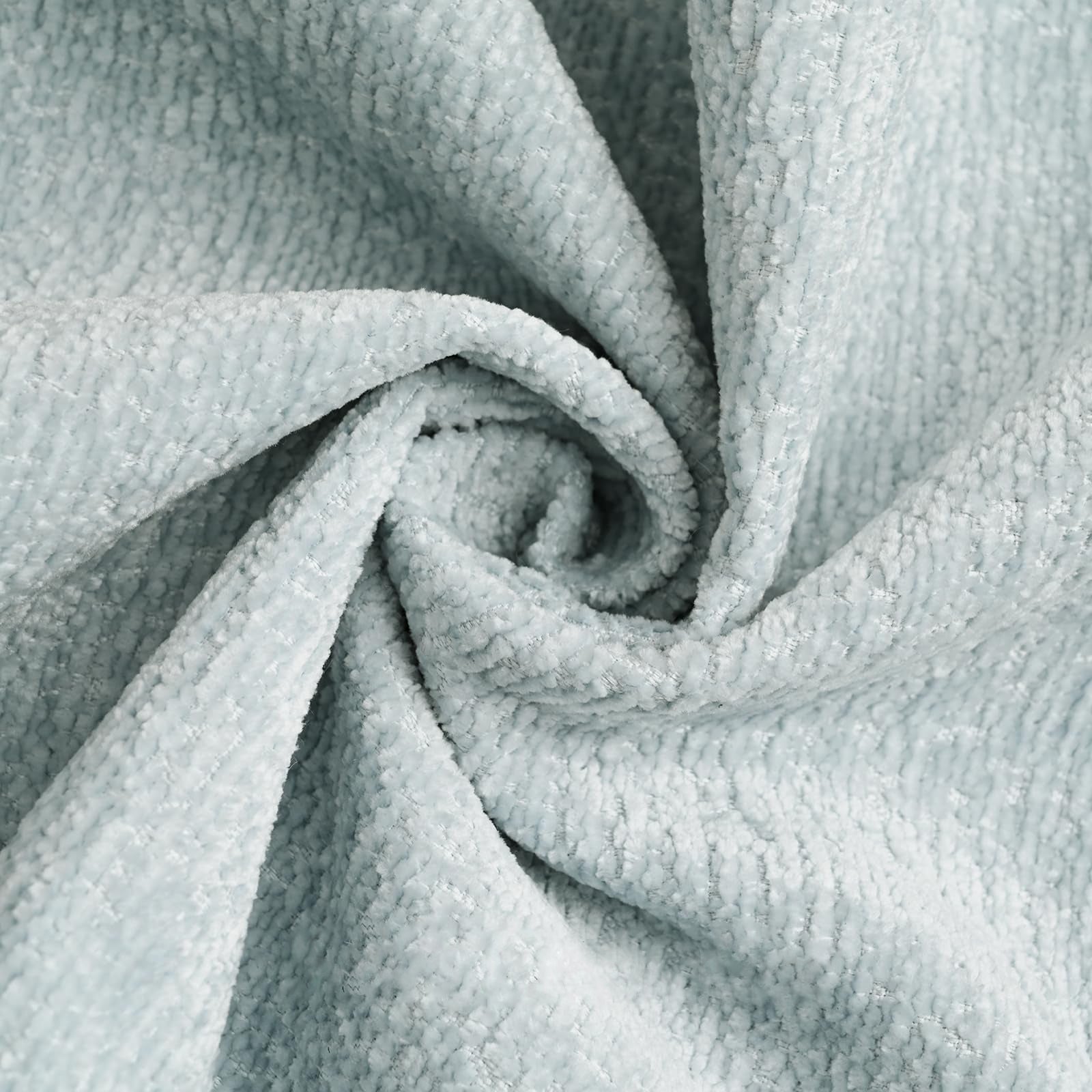 Ystyle Chenille Sofa Cushion Covers 60 x 60 cm, 2 Pieces, Soft Durable Heart-Shaped Cushion Cover, Decorative Elegant Pillow Case for Living Room