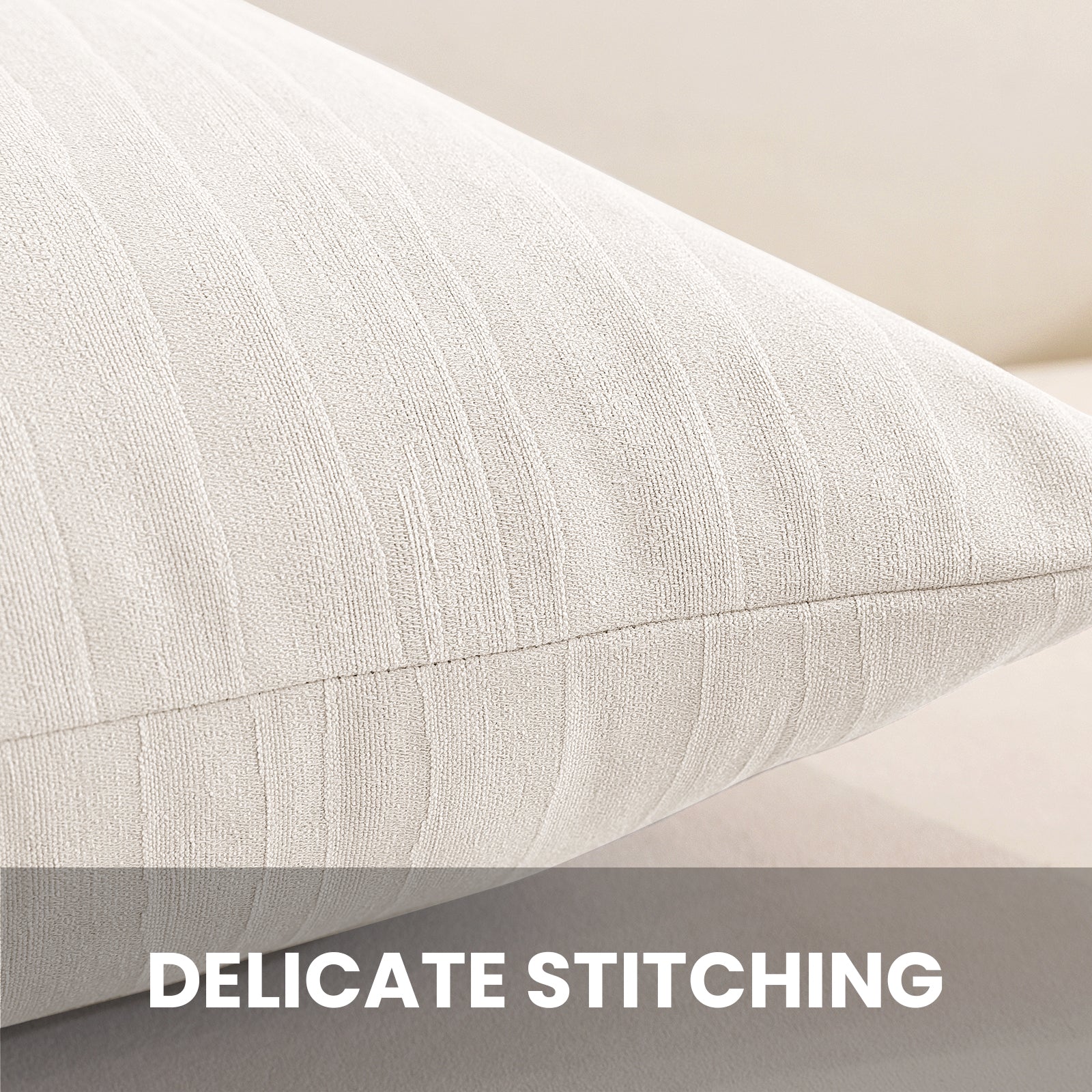 Ystyle 2 Pieces Cushion Covers Sofa 60 x 60 cm, Minimalist Colourful Cushion Cover, Invisible Zipper, Decorative Pillowcases, Sofa Living Room, Bedroom