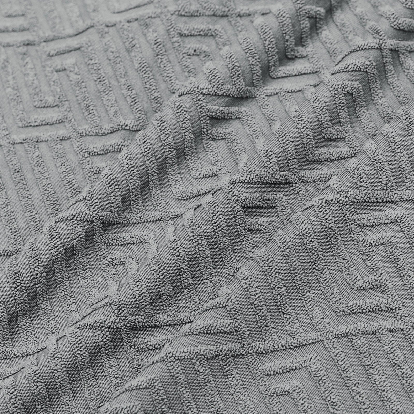 YSTYLE Stretch 2 Seater Sofa Cover with Armrests Geometric Jacquard Pattern-YSTYLE