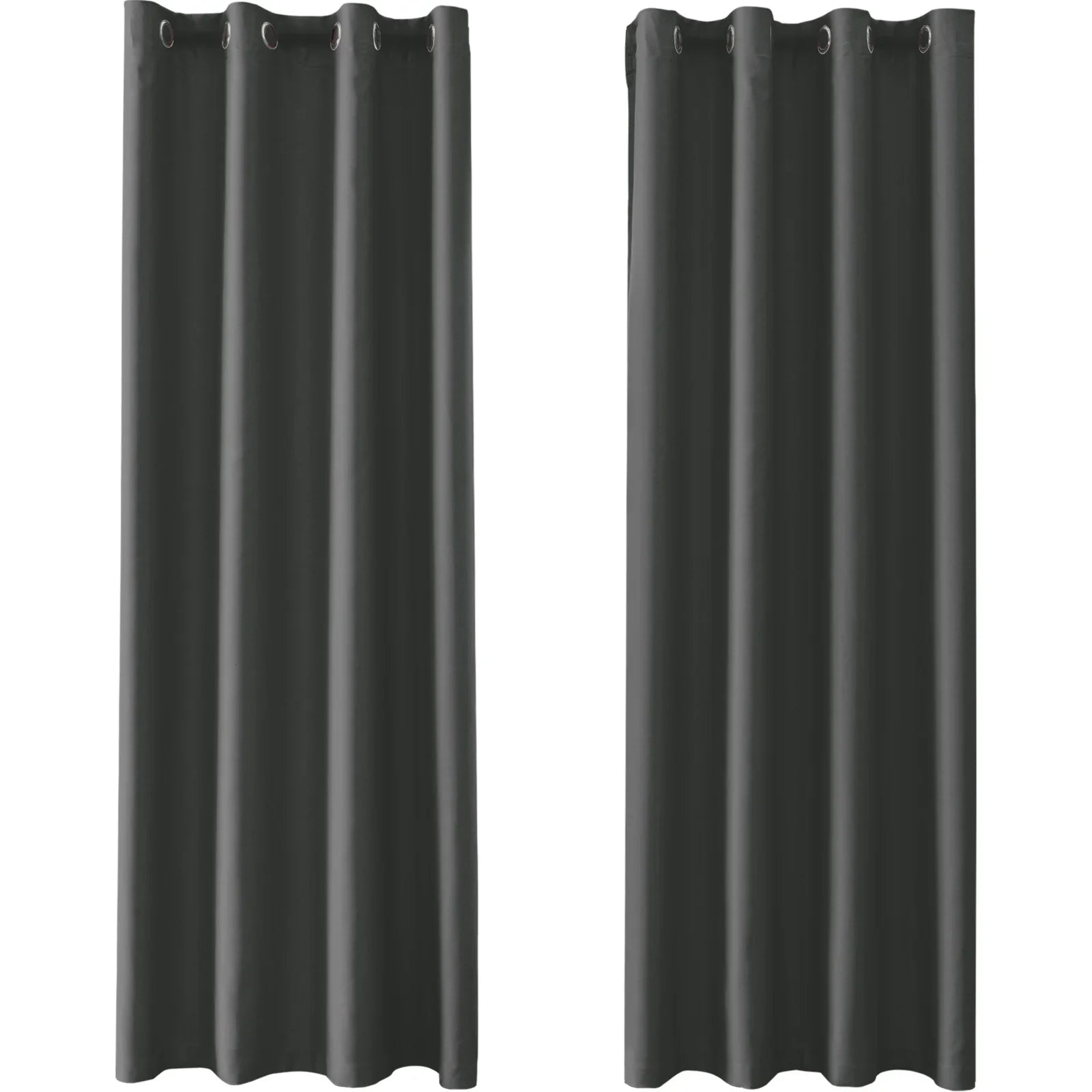 YSTYLE 2 Pieces Waterproof Blackout Curtains Thermal Insulated-YSTYLE