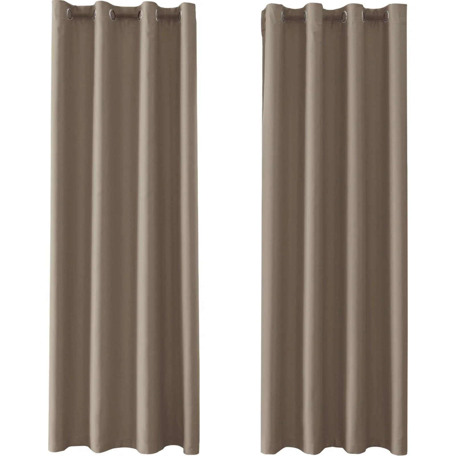 YSTYLE 2 Pieces Waterproof Blackout Curtains Thermal Insulated-YSTYLE
