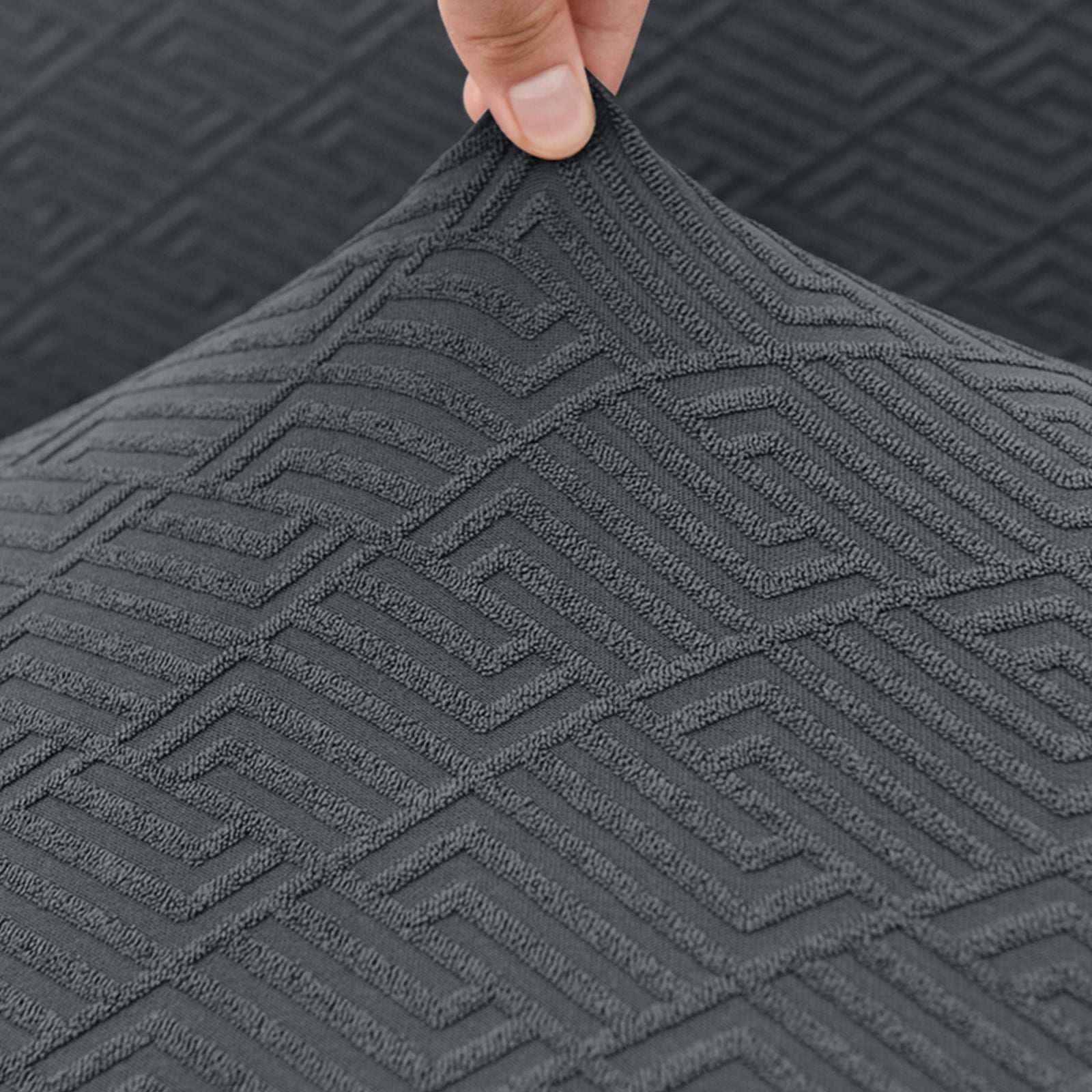 YSTYLE 5 pezzi coprisedie elastici con schienale in tessuto morbido