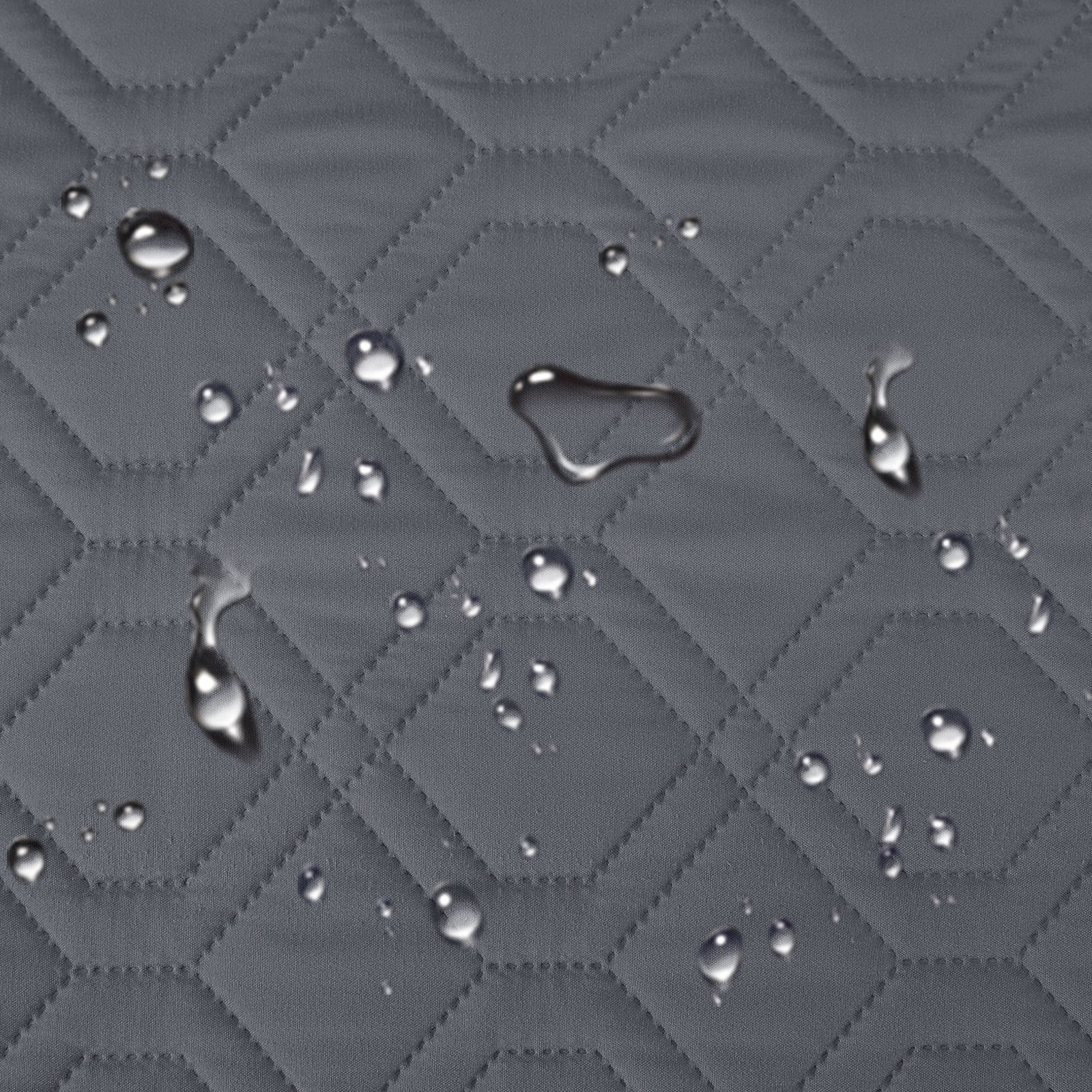 4 Seater Sofa Cover with Armrests Waterproof Anti Slip Pockets