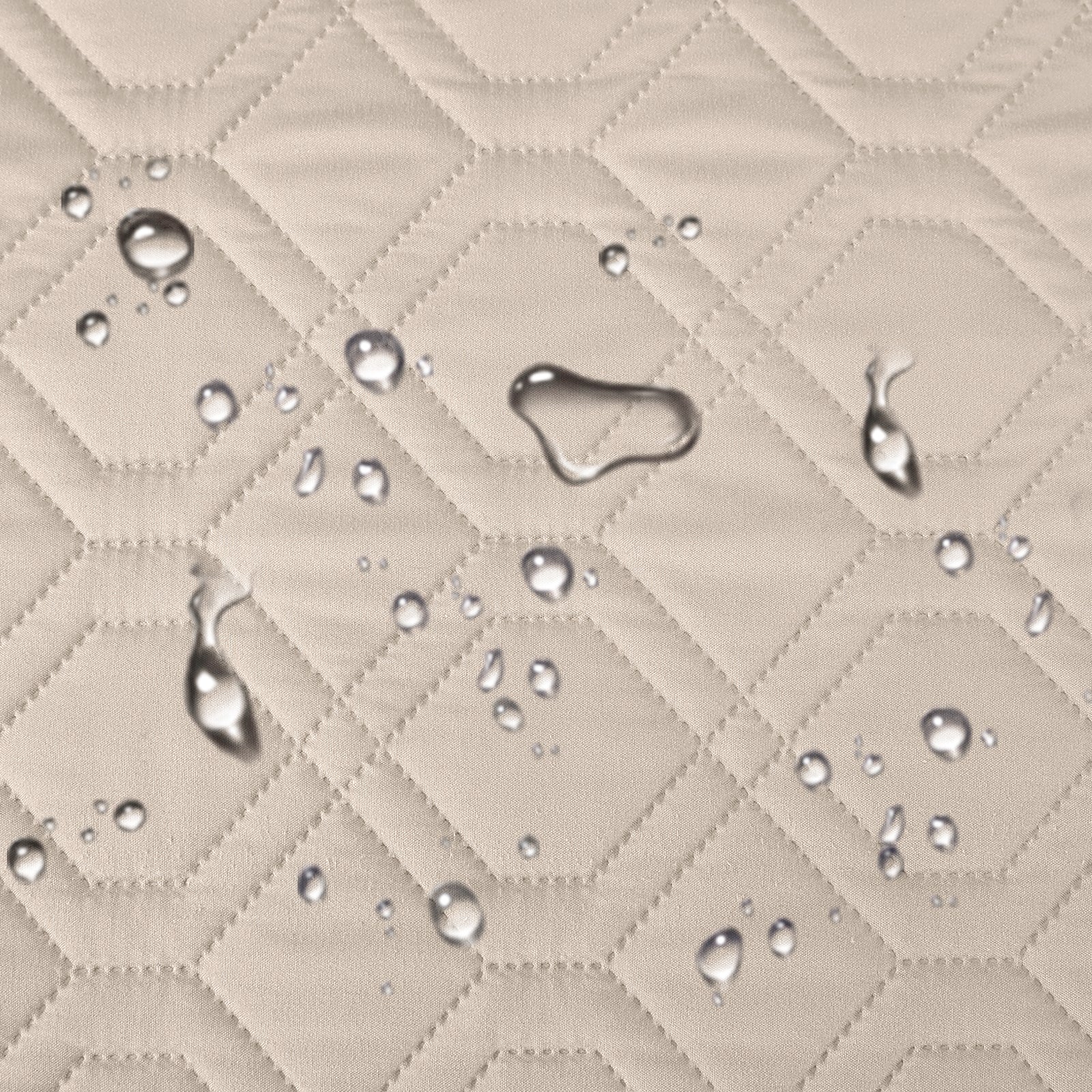 4 Seater Sofa Cover with Armrests Waterproof Anti Slip Pockets